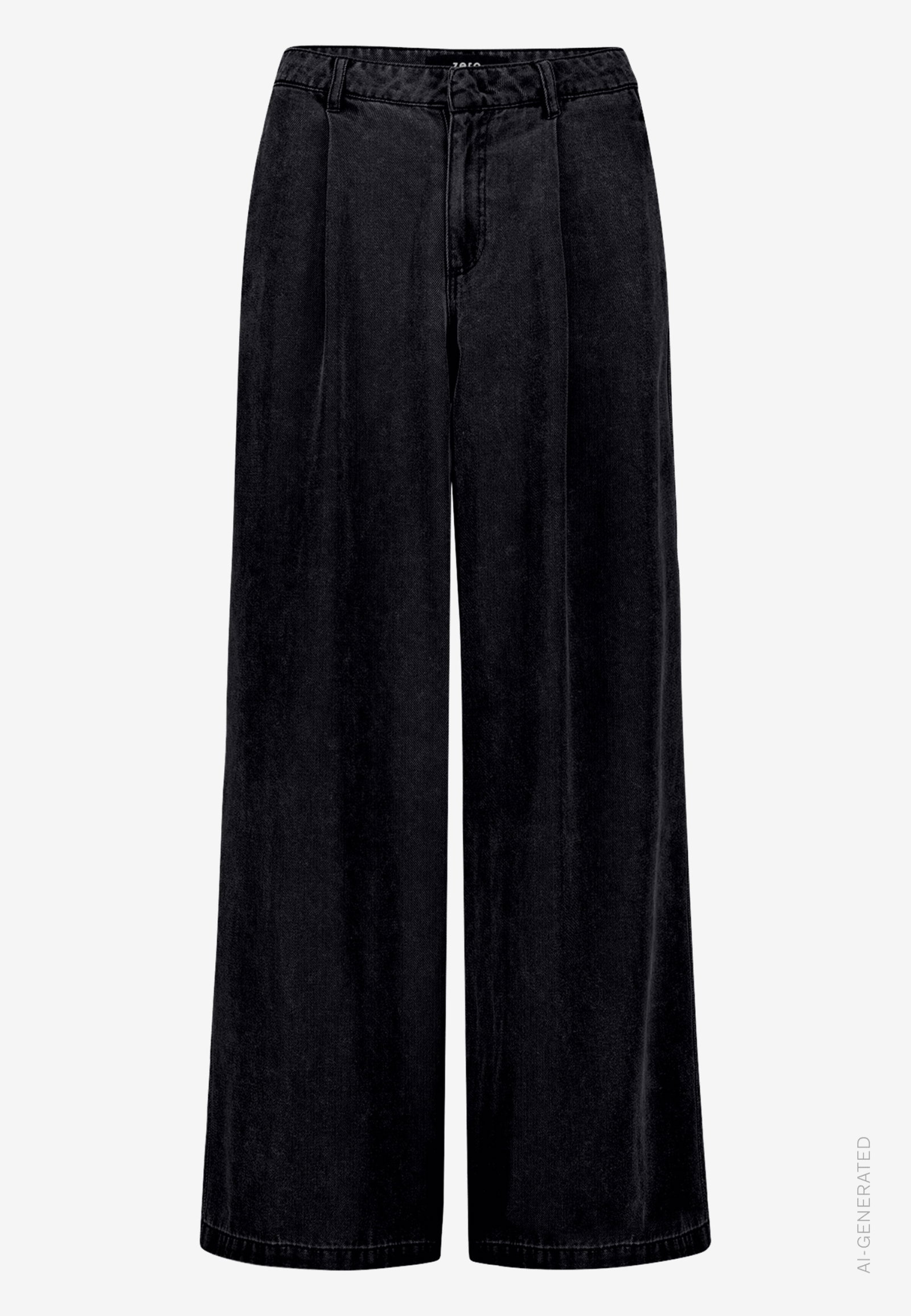 Hose Klassisch 1/1 Länge, Black Denim #1