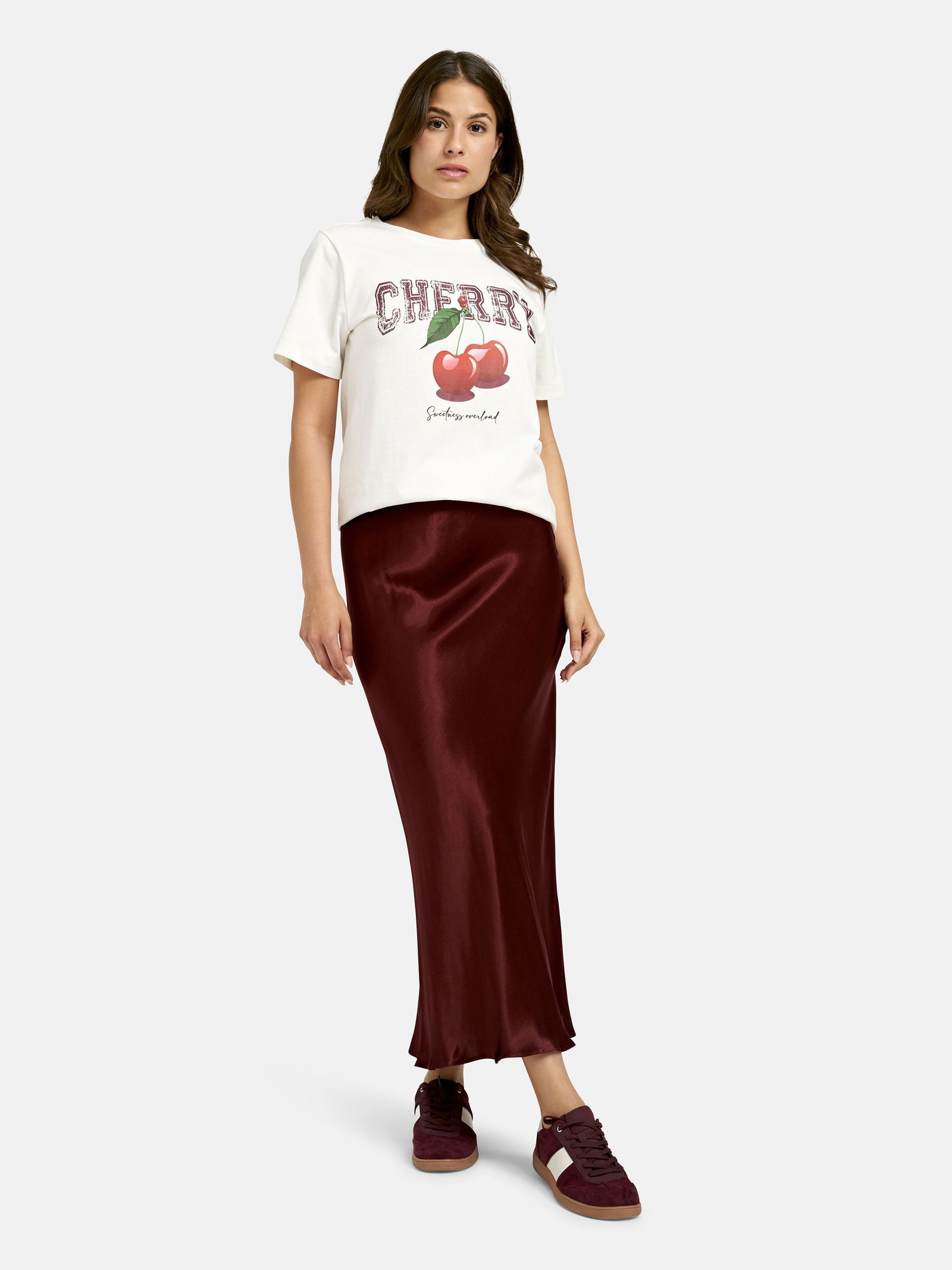  | T-SHIRT PRINT MIX, CHERRY PRINT | L | cherry print
