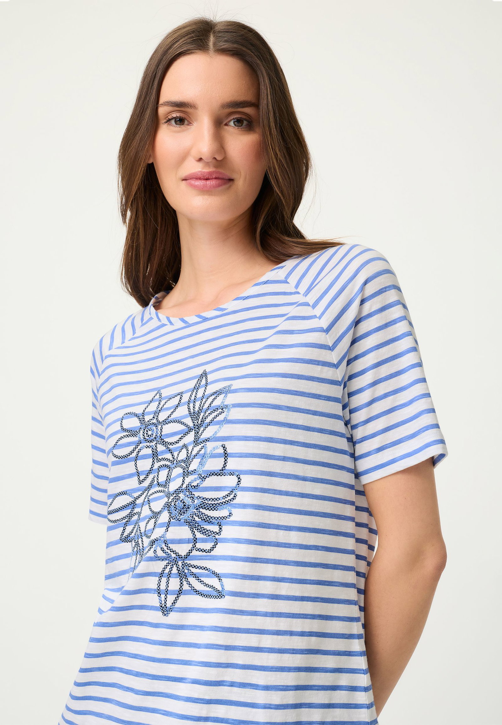 Olsen |  T-Shirt Short Sleeves | 48 | bay blue