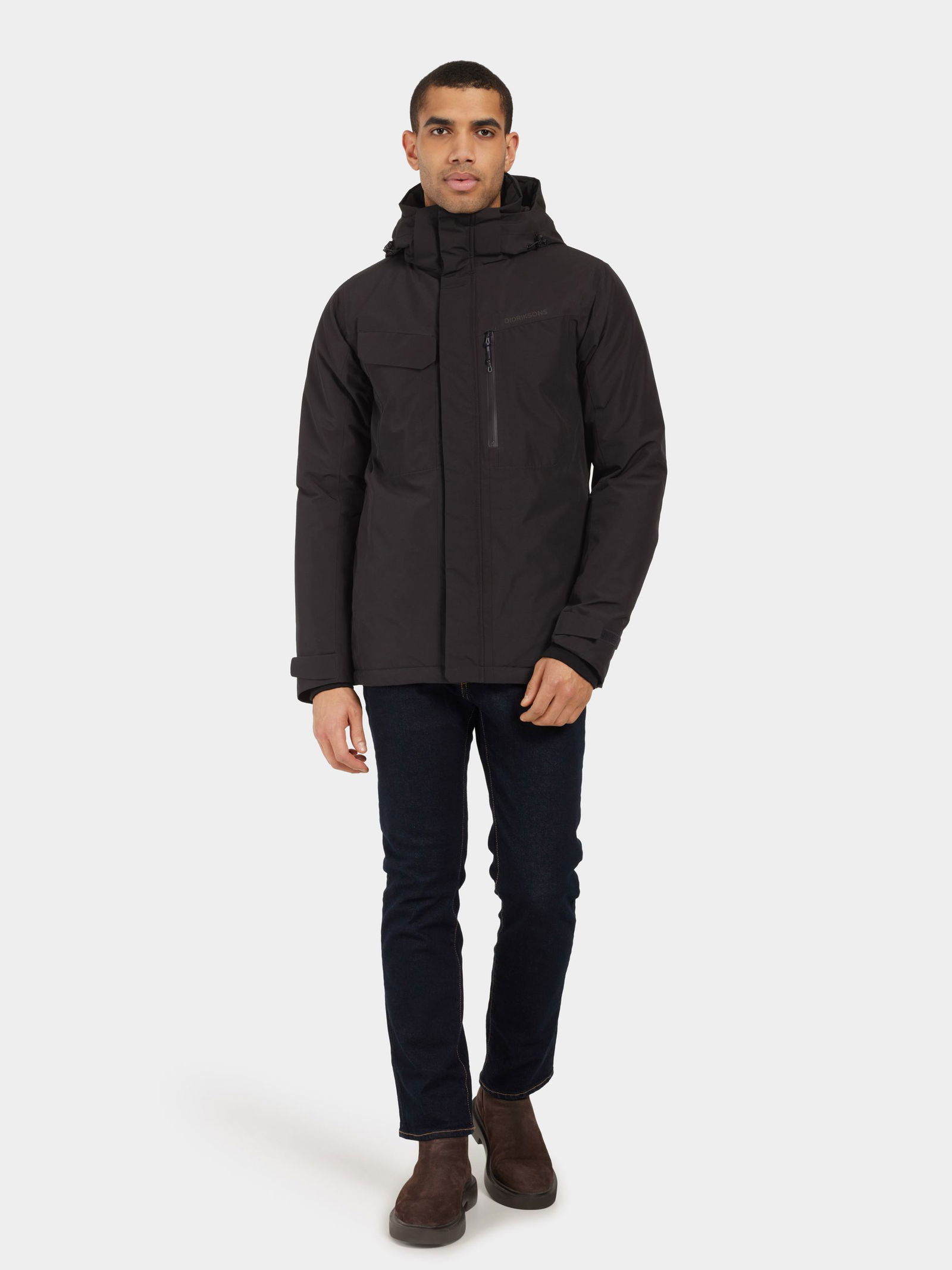 Didriksons | Didriksons Parka STEFAN | L | black
