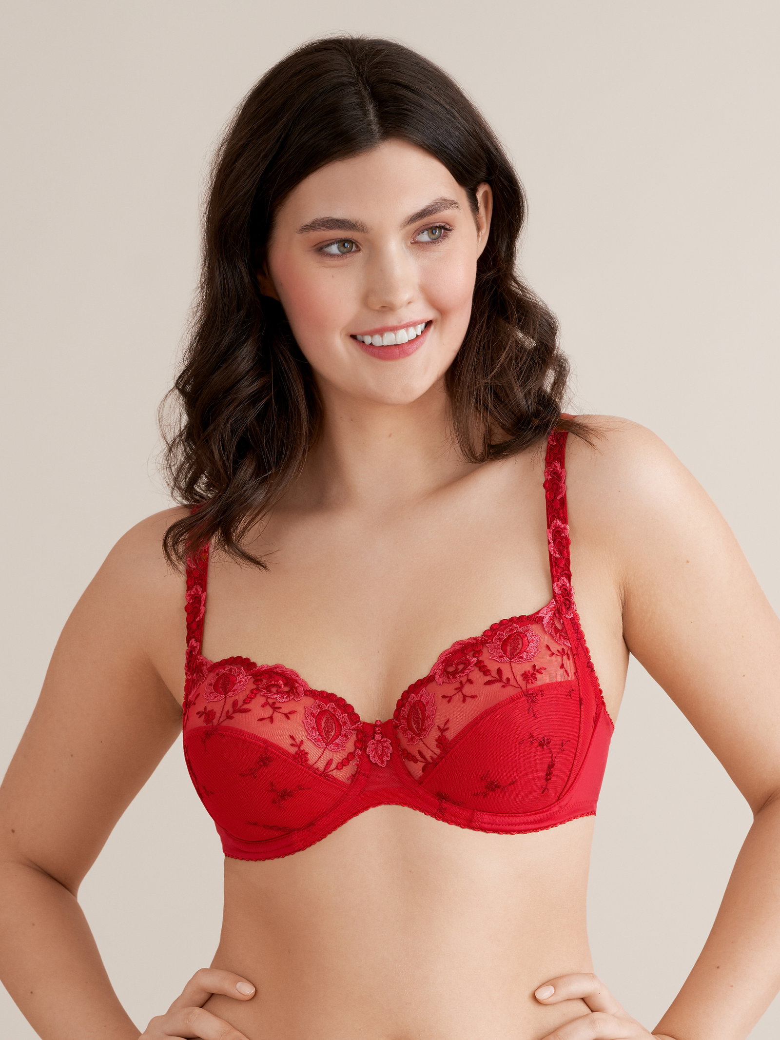 Provence Bügel-BH, Tango Red #3