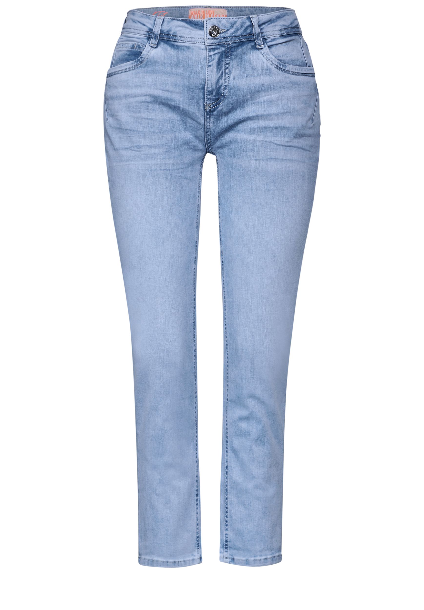 Street One |  Street One 7/8-Jeans  | 32/26 | super hellblau washed