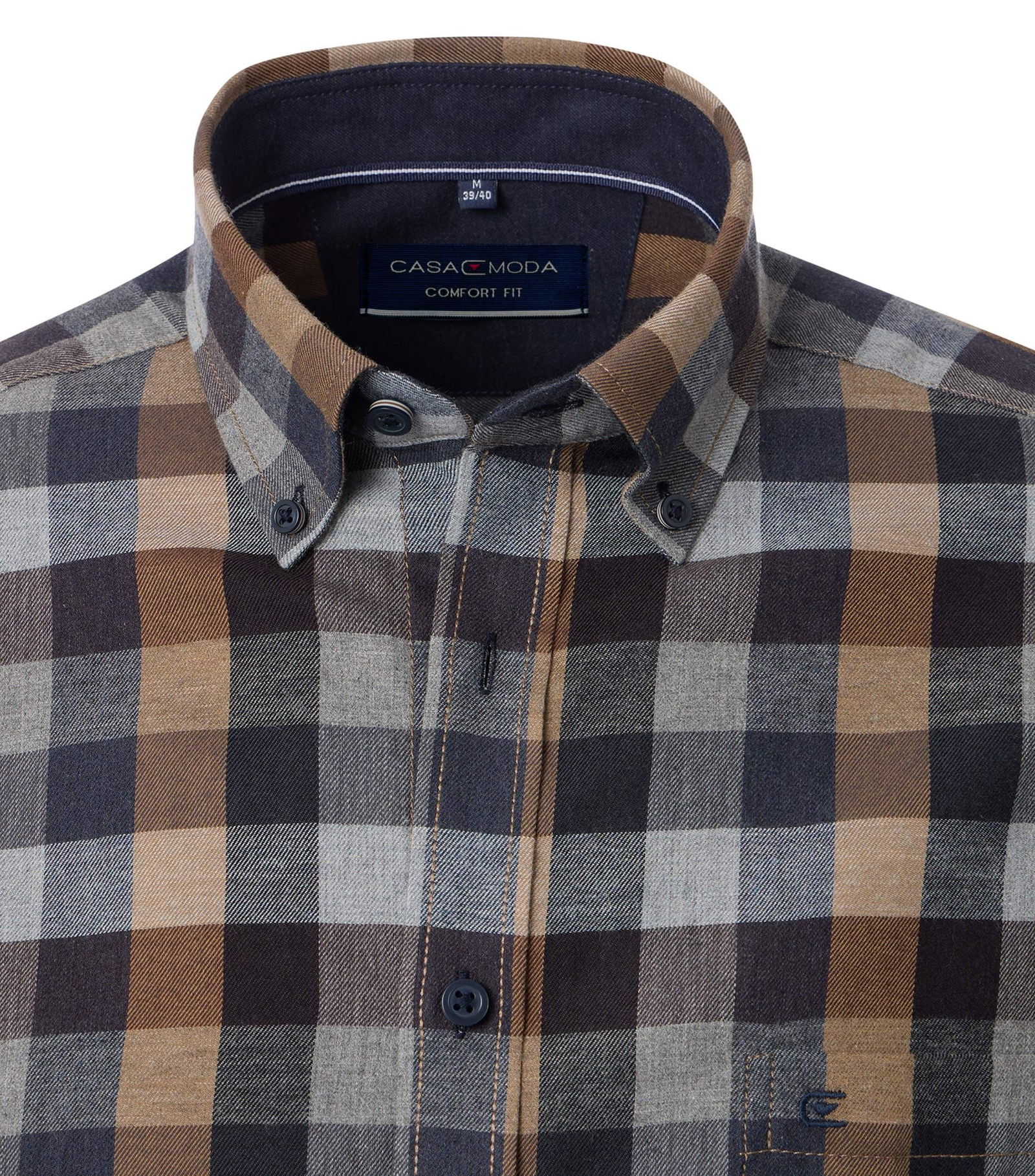 Casa Moda | Casa Moda Hemd Regular Fit | 3XL | blau