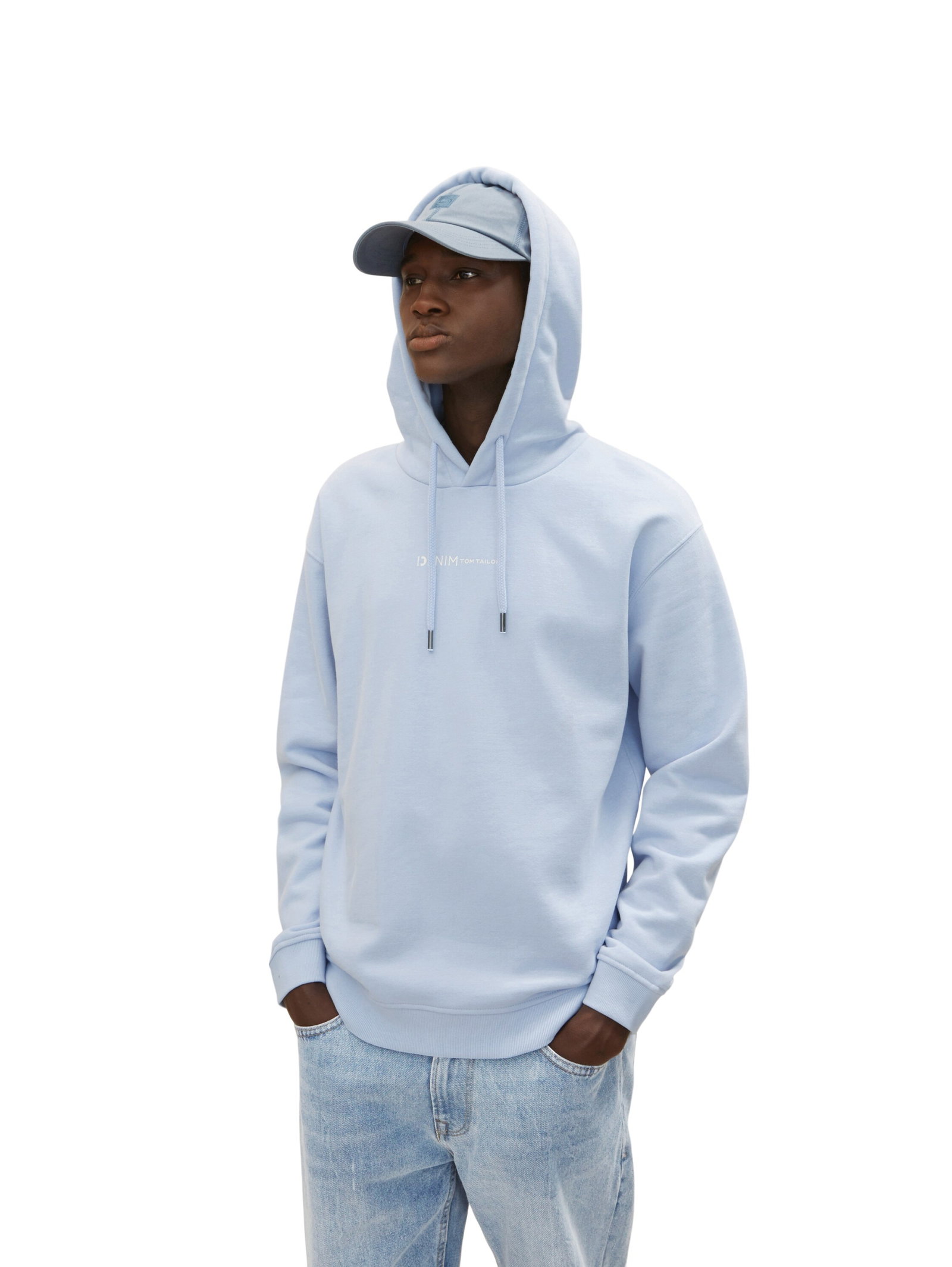 hoody with print, Brunnera Blue #3
