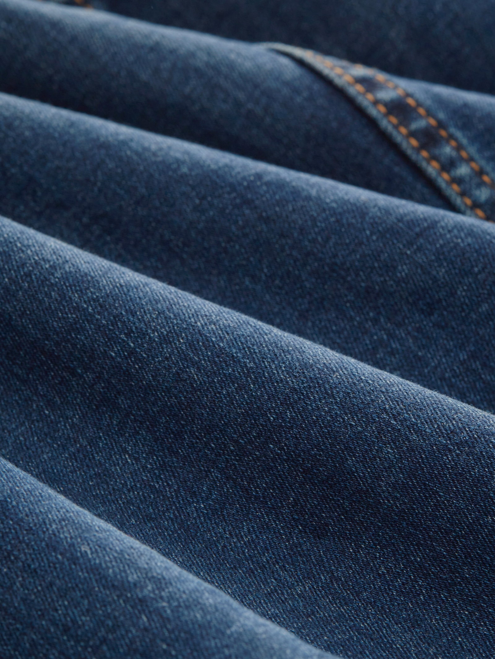 easy denim jacket, Used Mid Stone Blue Denim #2