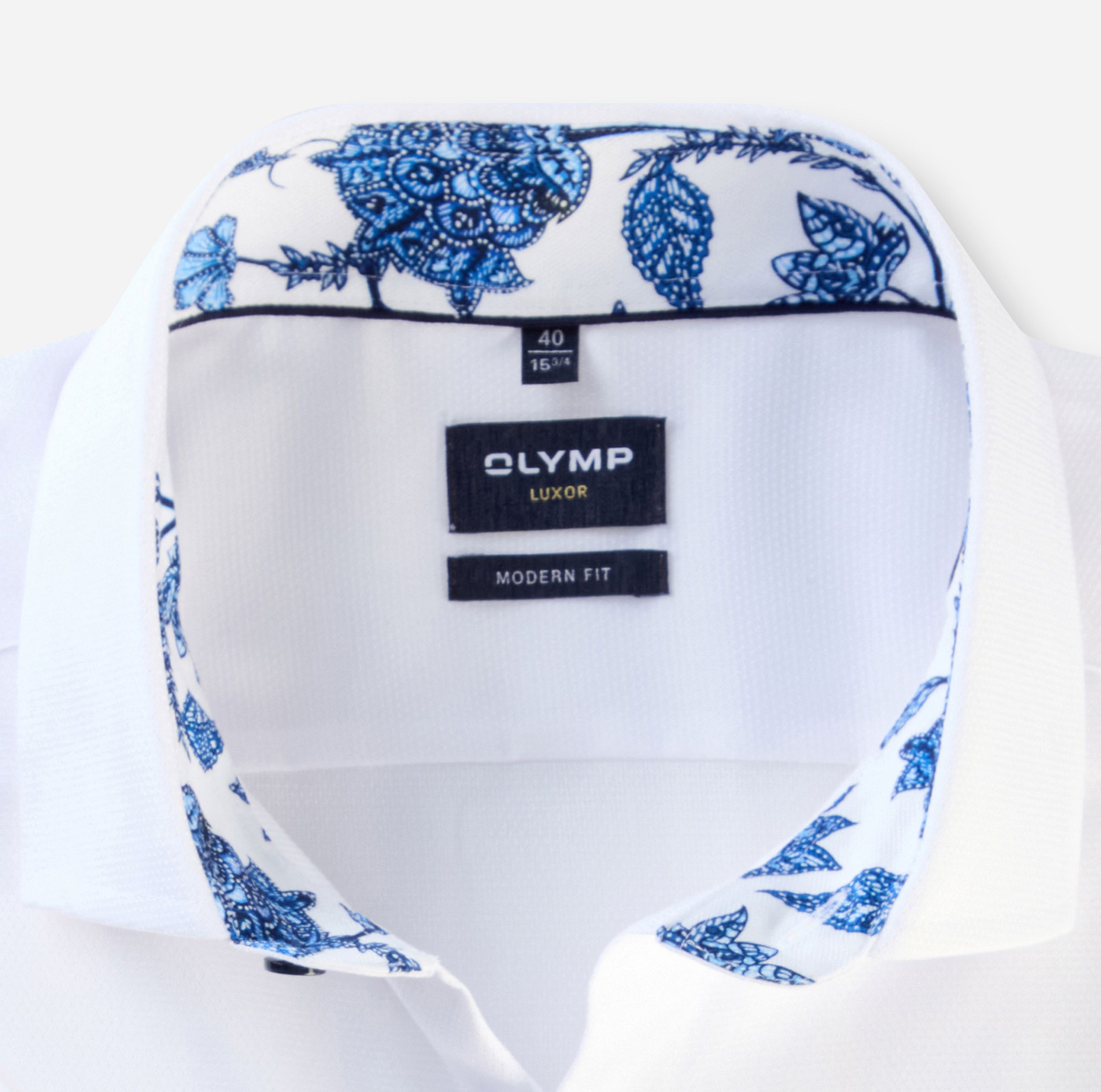Olymp |  Olymp Hemd Modern Fit  | 41 | weiß