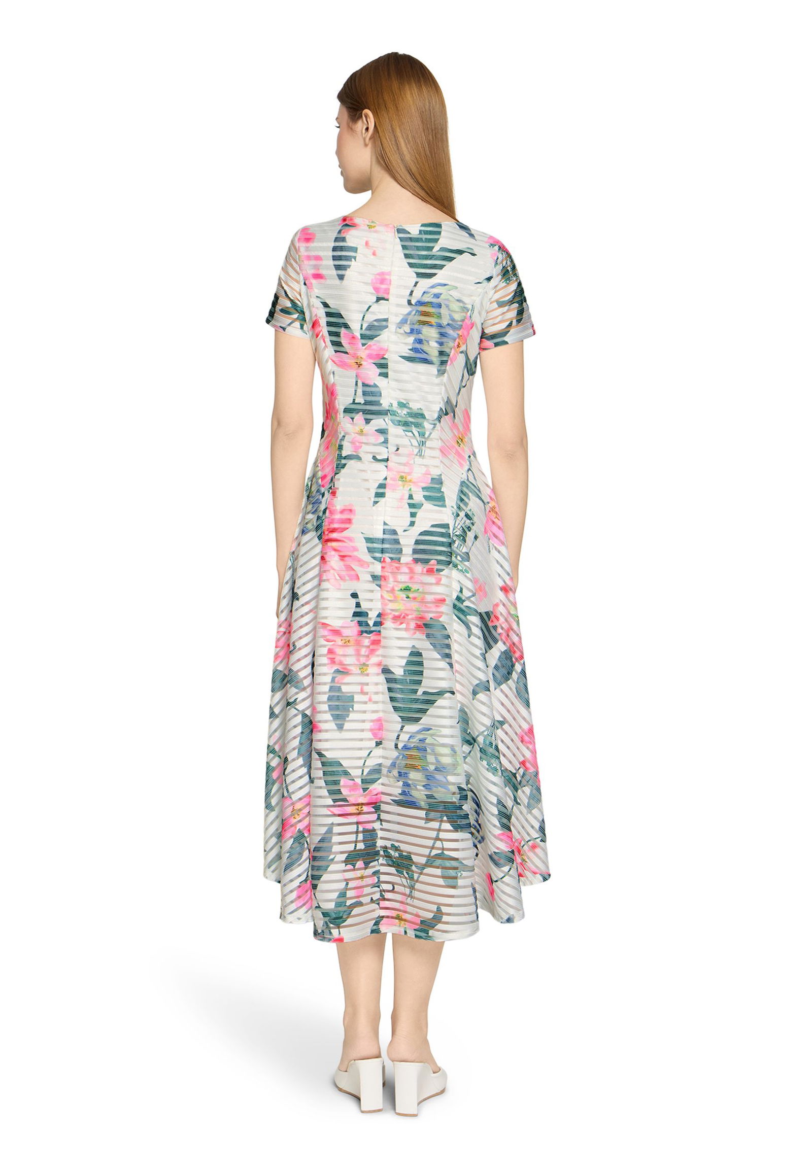 Vera Mont |  Vera Mont Langes Kleid  | 42 | cream/red