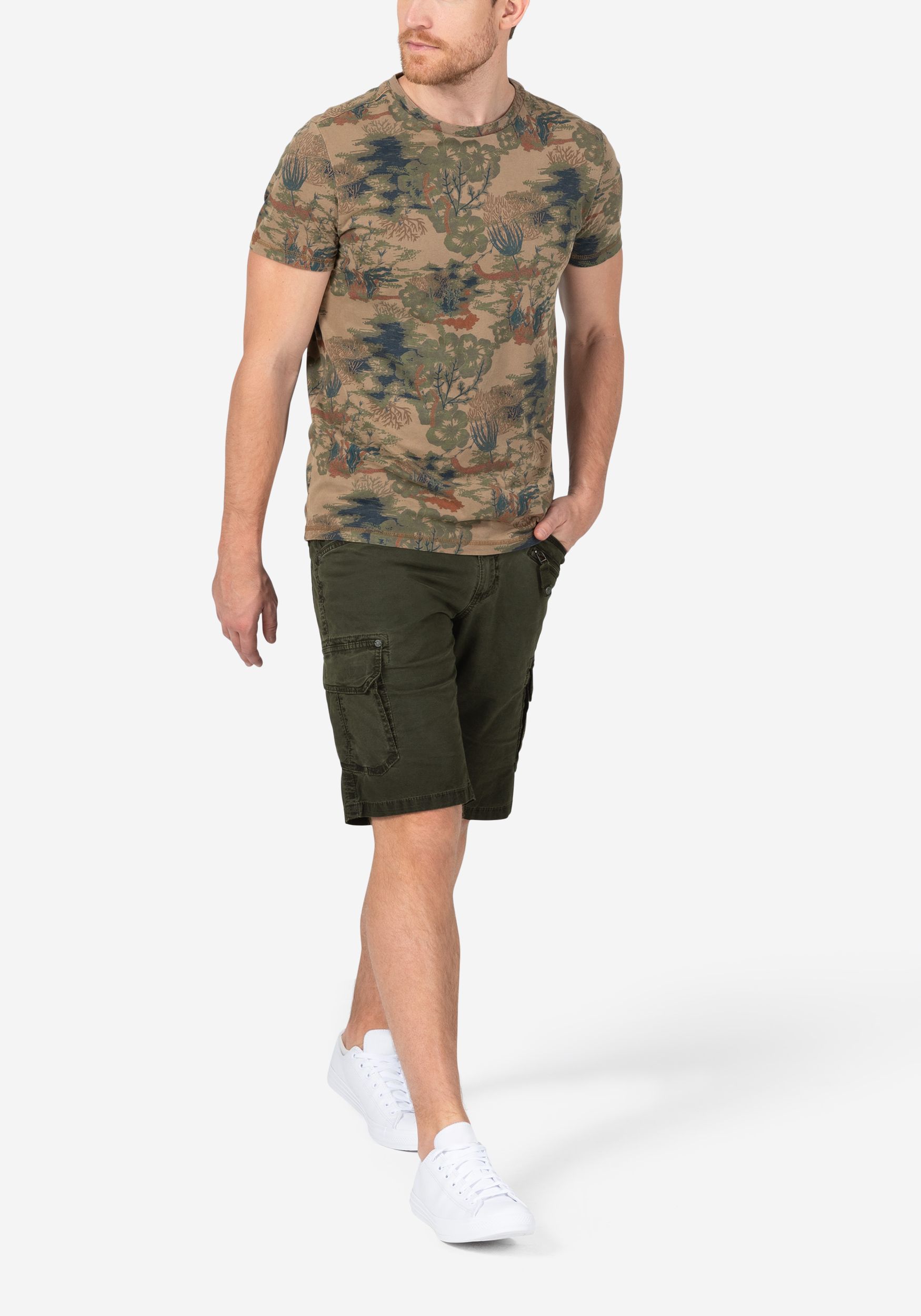 Timezone |  Timezone Shorts  | 33 | washed leave green