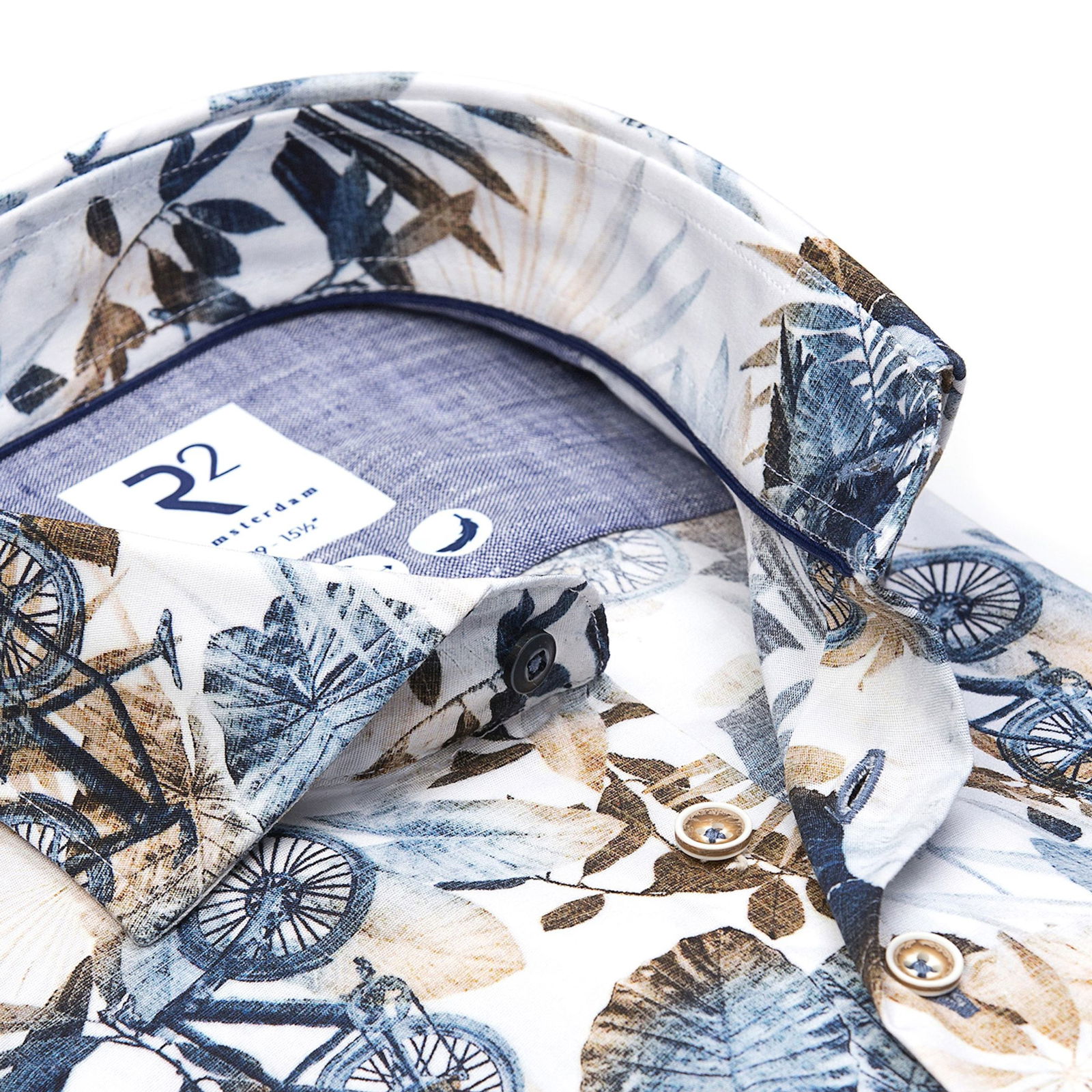 R2 Amsterdam Hemd Regular Fit 