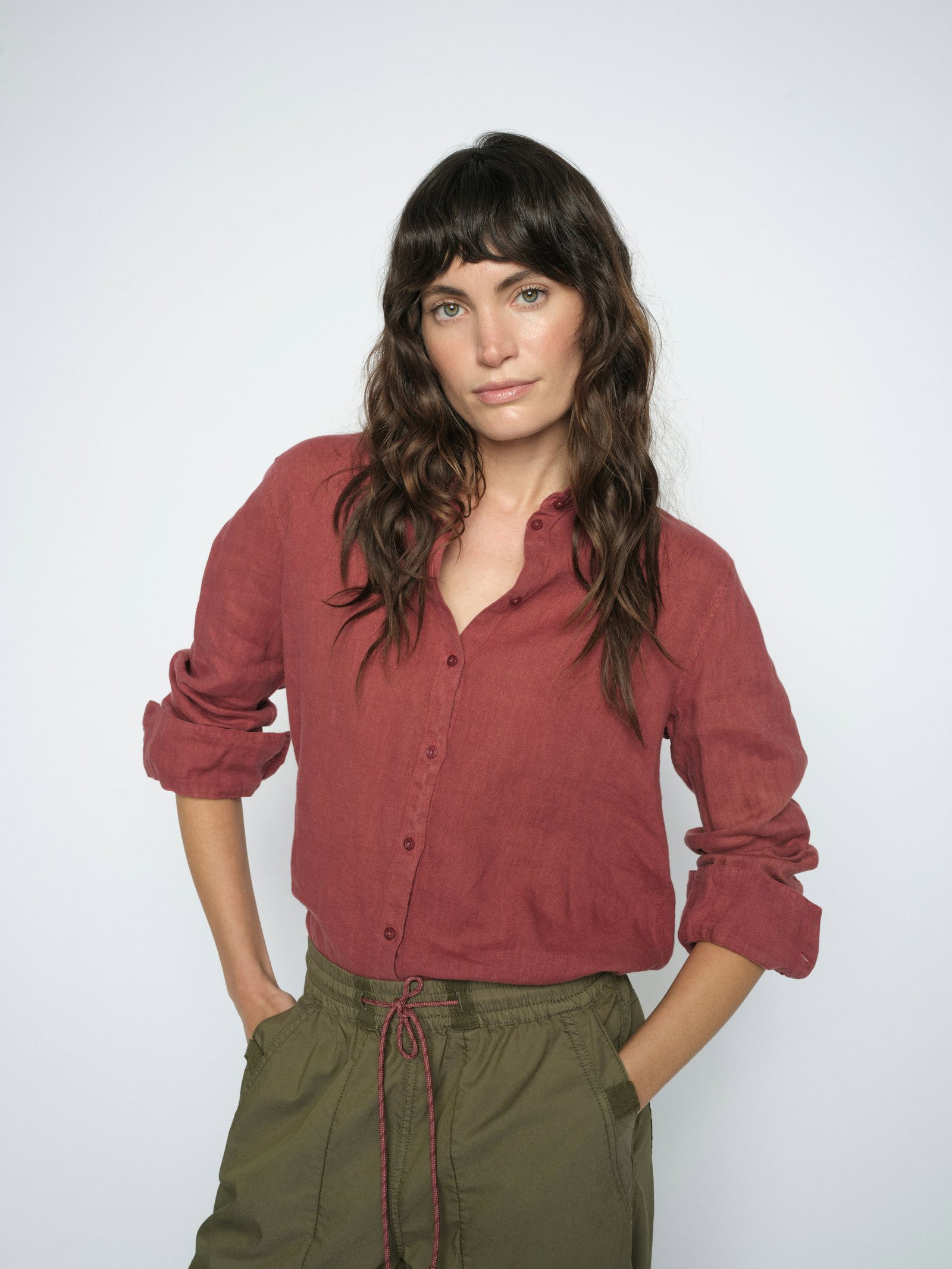 Mos Mosh |  Mos Mosh Bluse aus Leinen  | XL