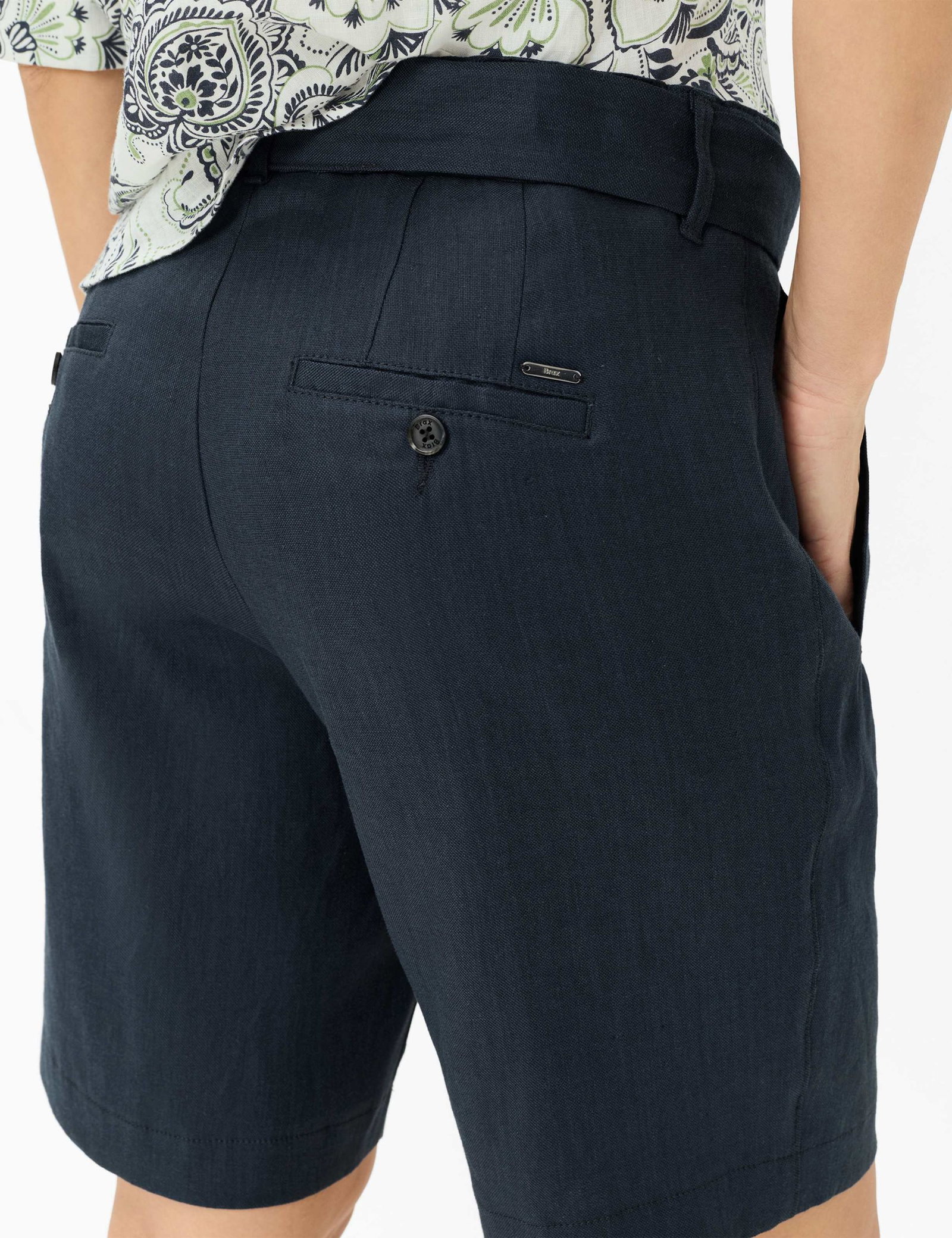 Brax |  Brax Leinenhose  | 40 | clean raw blue