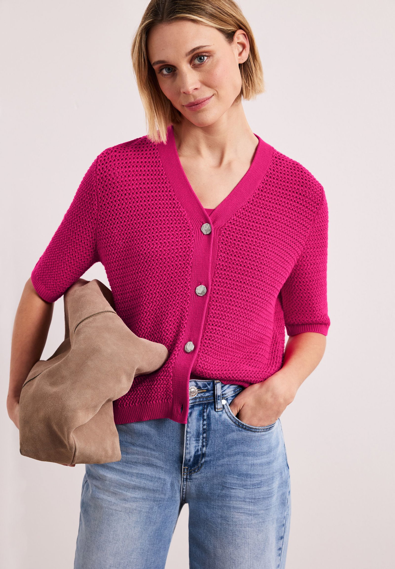 1a70b0190f89c43e1f44f65a78842732 Street One | Street One Strickjacke | Cardigan | 38 | 4565_17281