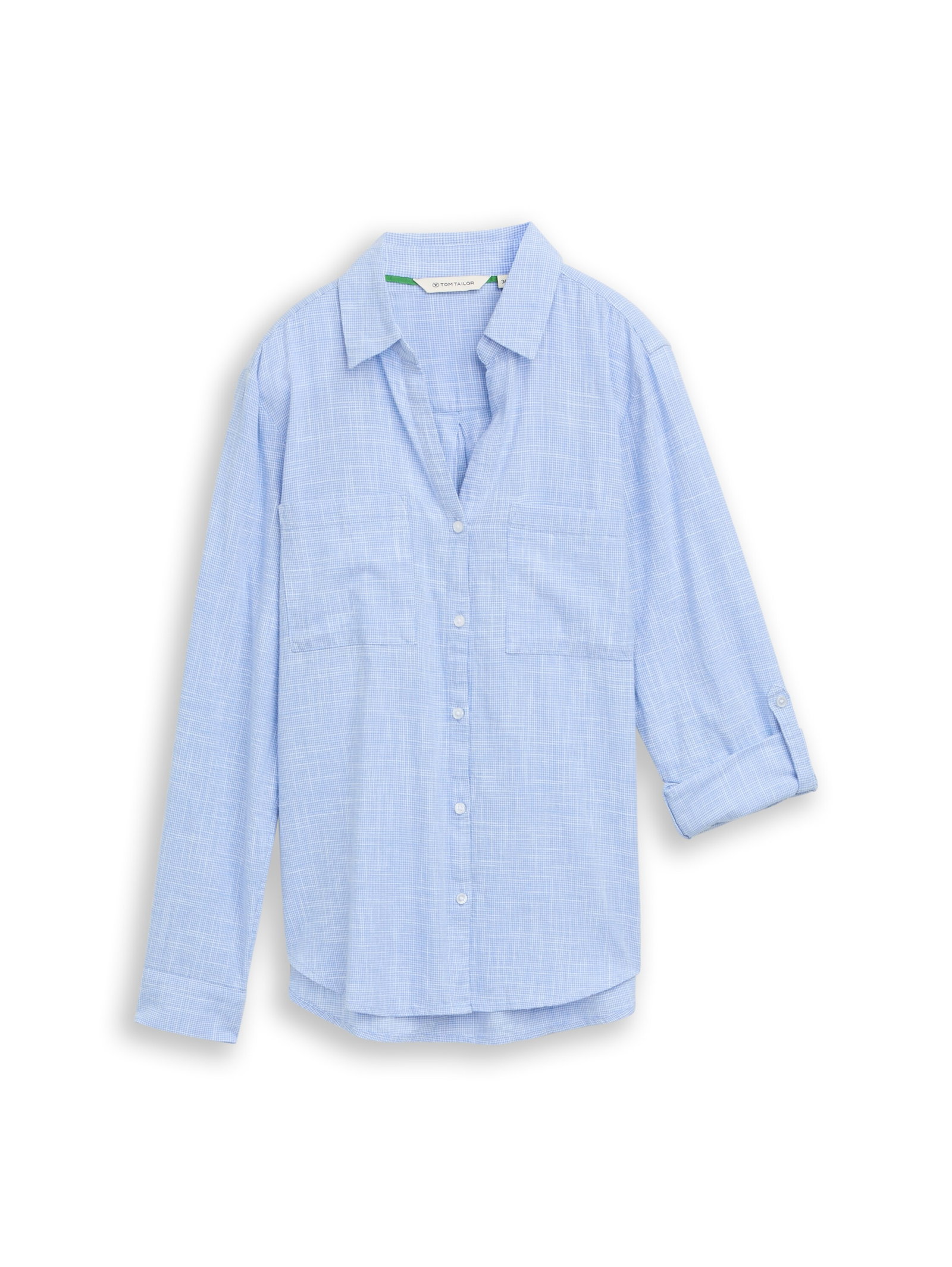 Bluse mit Brusttaschen #1