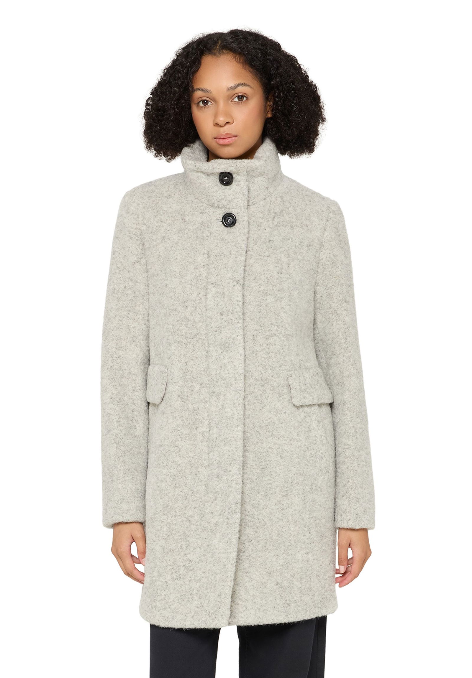 Saint Jacques | Saint Jacques Wolljacke | 36 | light silver melange