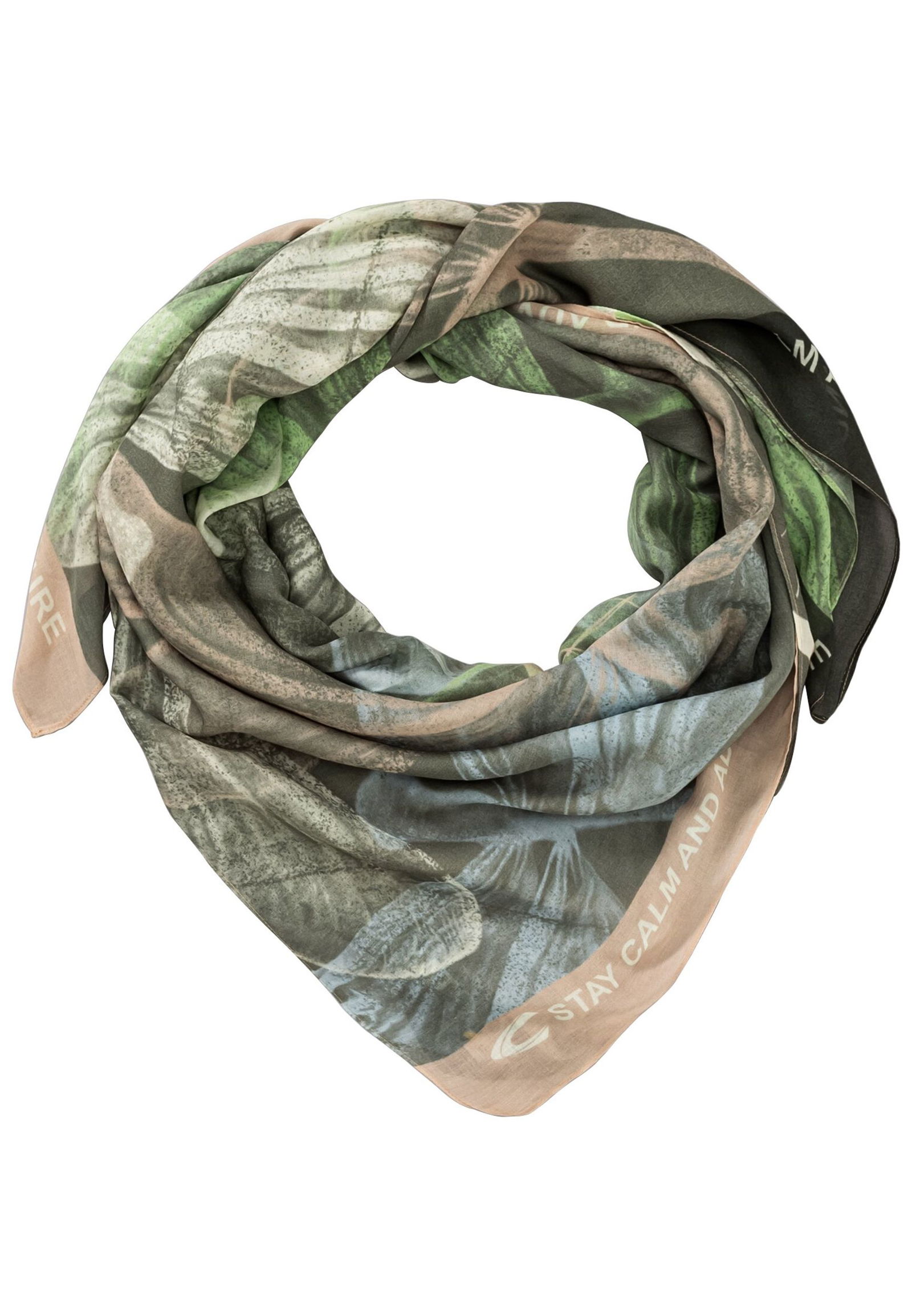 Camel Active |  Camel Active Modetuch Sommerprint | OS | thymian
