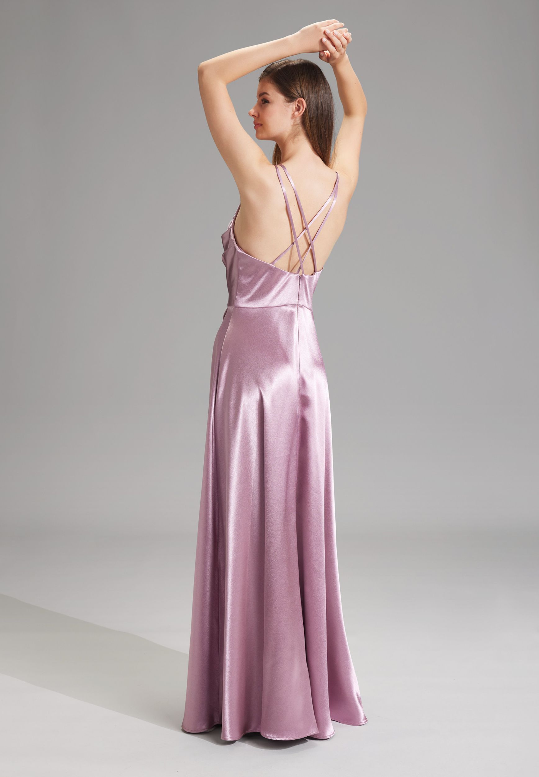 Hey Kyla |  Hey Kyla Langes Kleid  | 34 | mauve