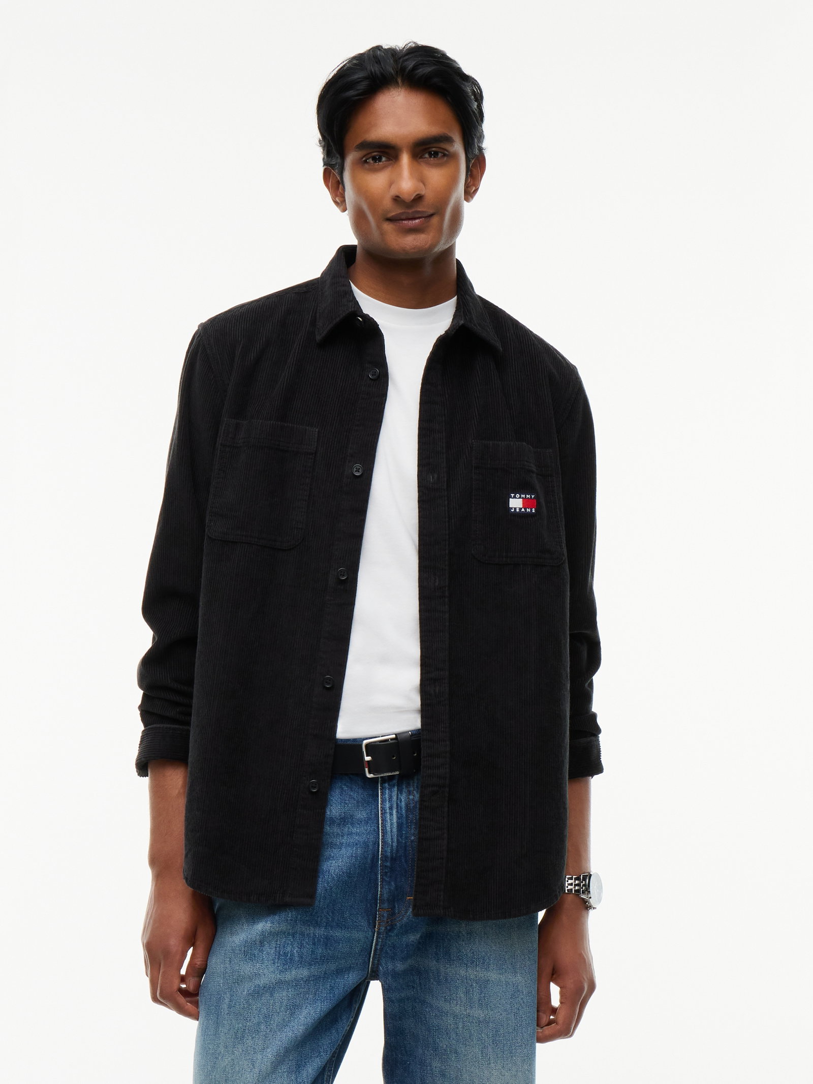 TJM RLX CORDUROY SHIRT EXT, BLACK #2