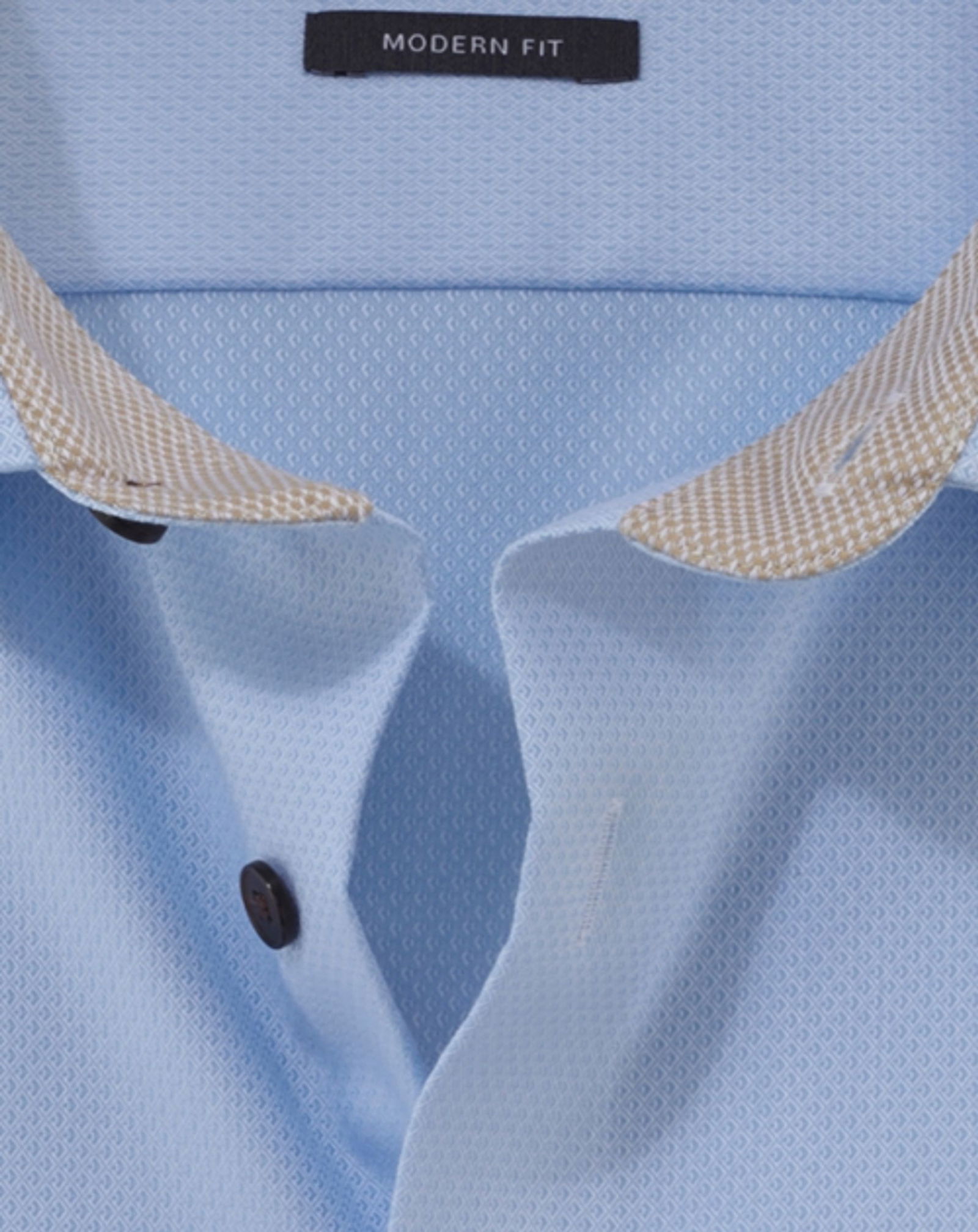 Olymp |  Olymp Hemd Modern Fit  | 46 | bleu