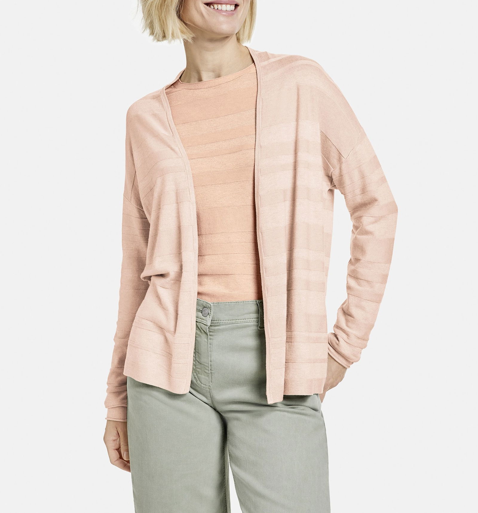 GERRY WEBER Edition |  GERRY WEBER Edition Strickjacke | Cardigan  | 48 | beige melange