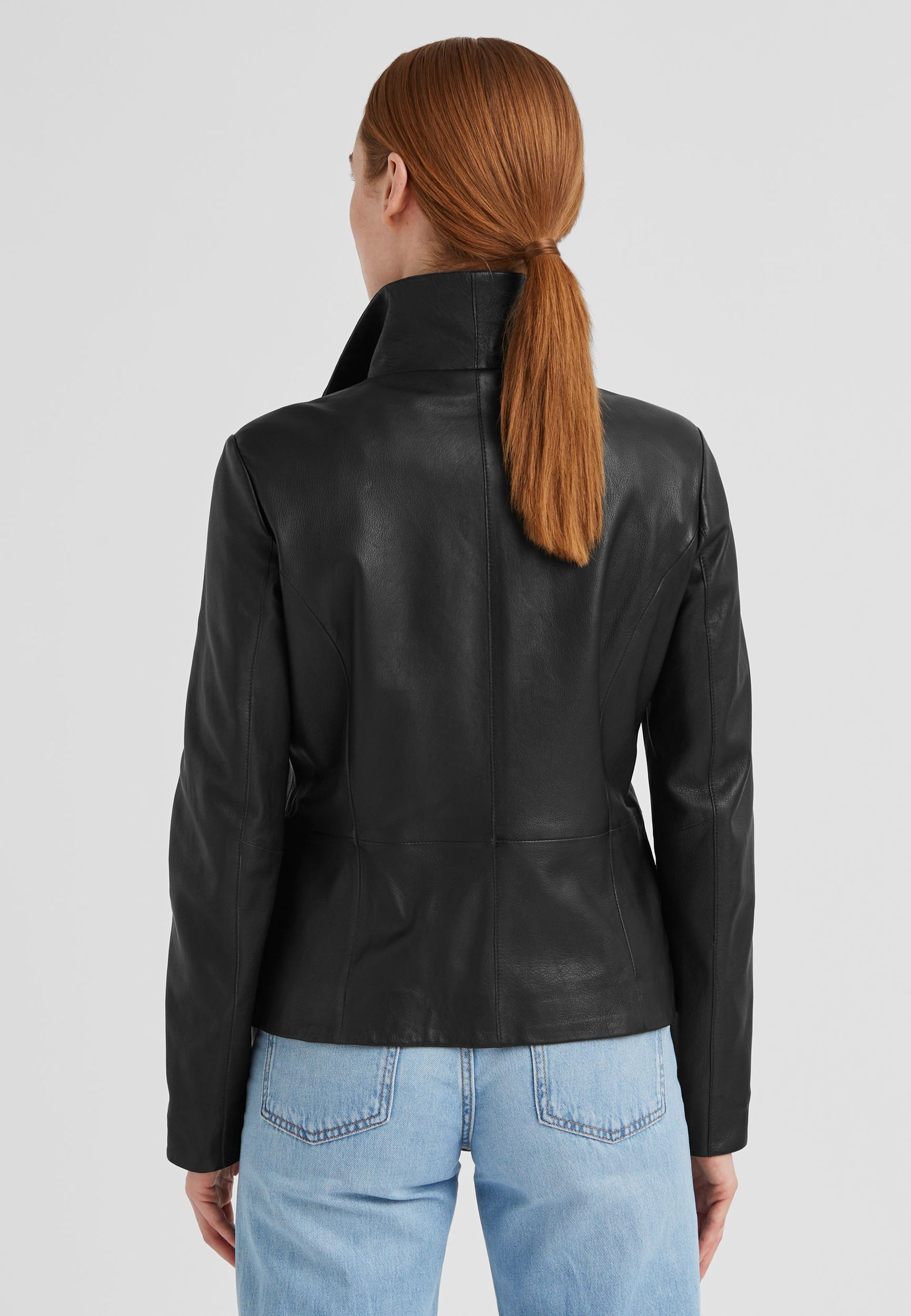 Milestone |  Milestone Lederjacke  | 44 | schwarz
