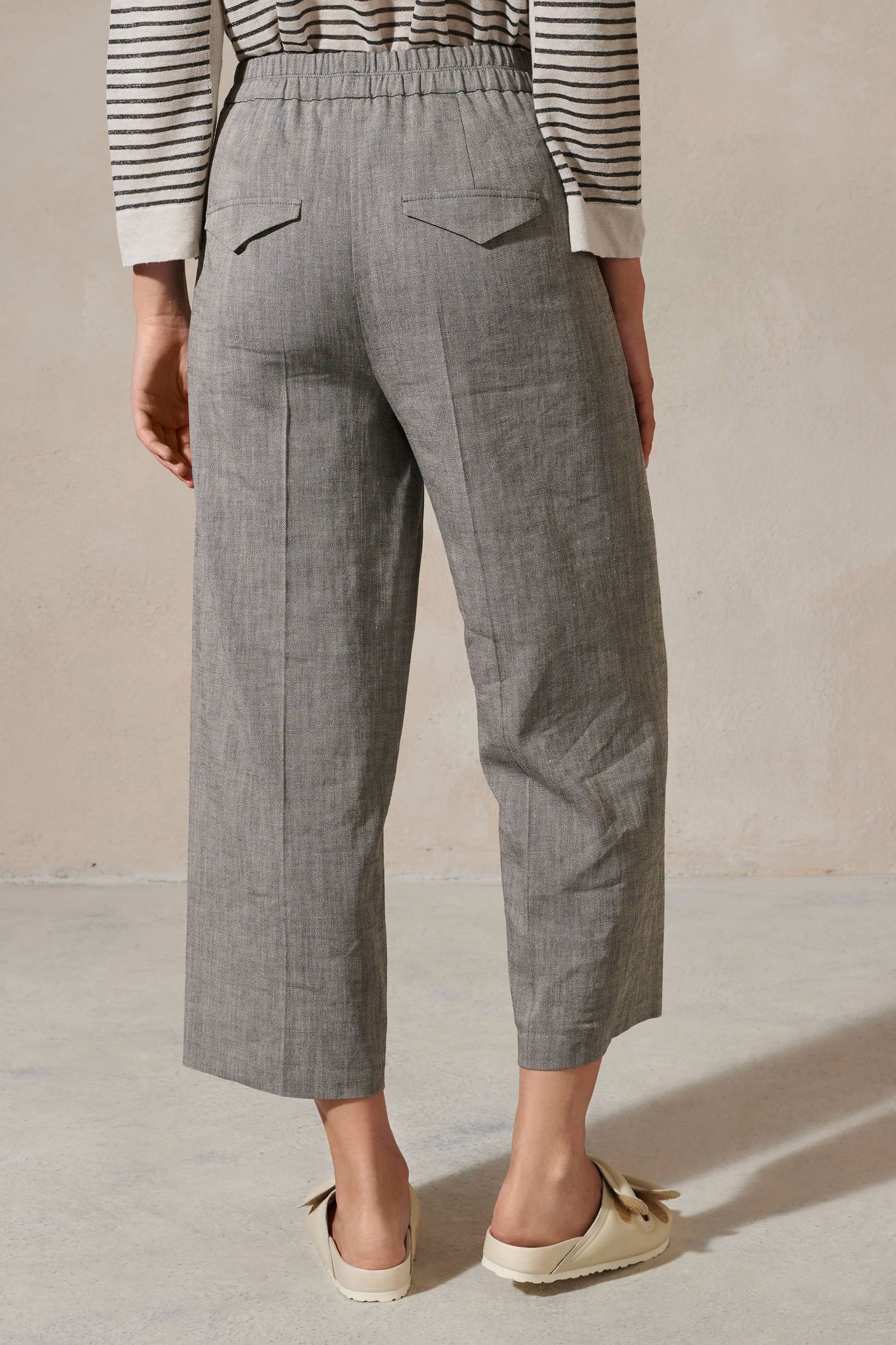 Luisa Cerano Leinenhose 
