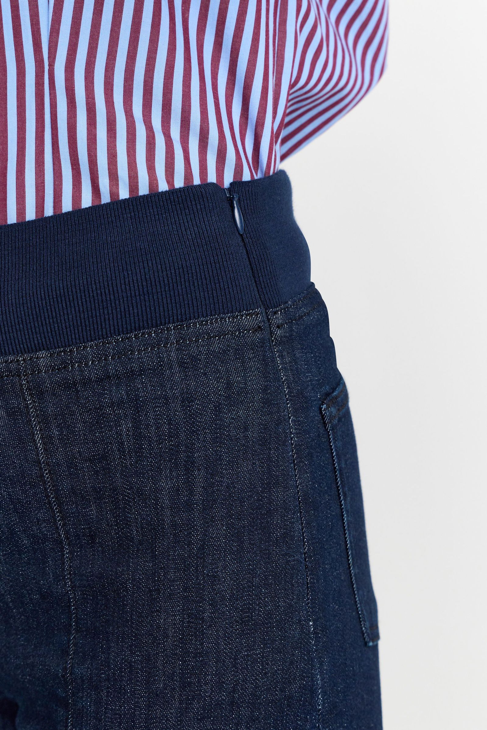 Rich & Royal | Rich & Royal Schmale Hose | 27/32 | denim blue