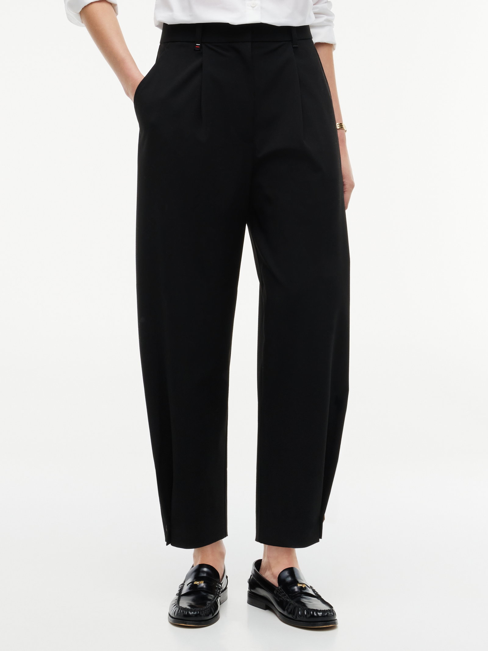 BI-STRETCH BARREL WITH TAB, BLACK #2