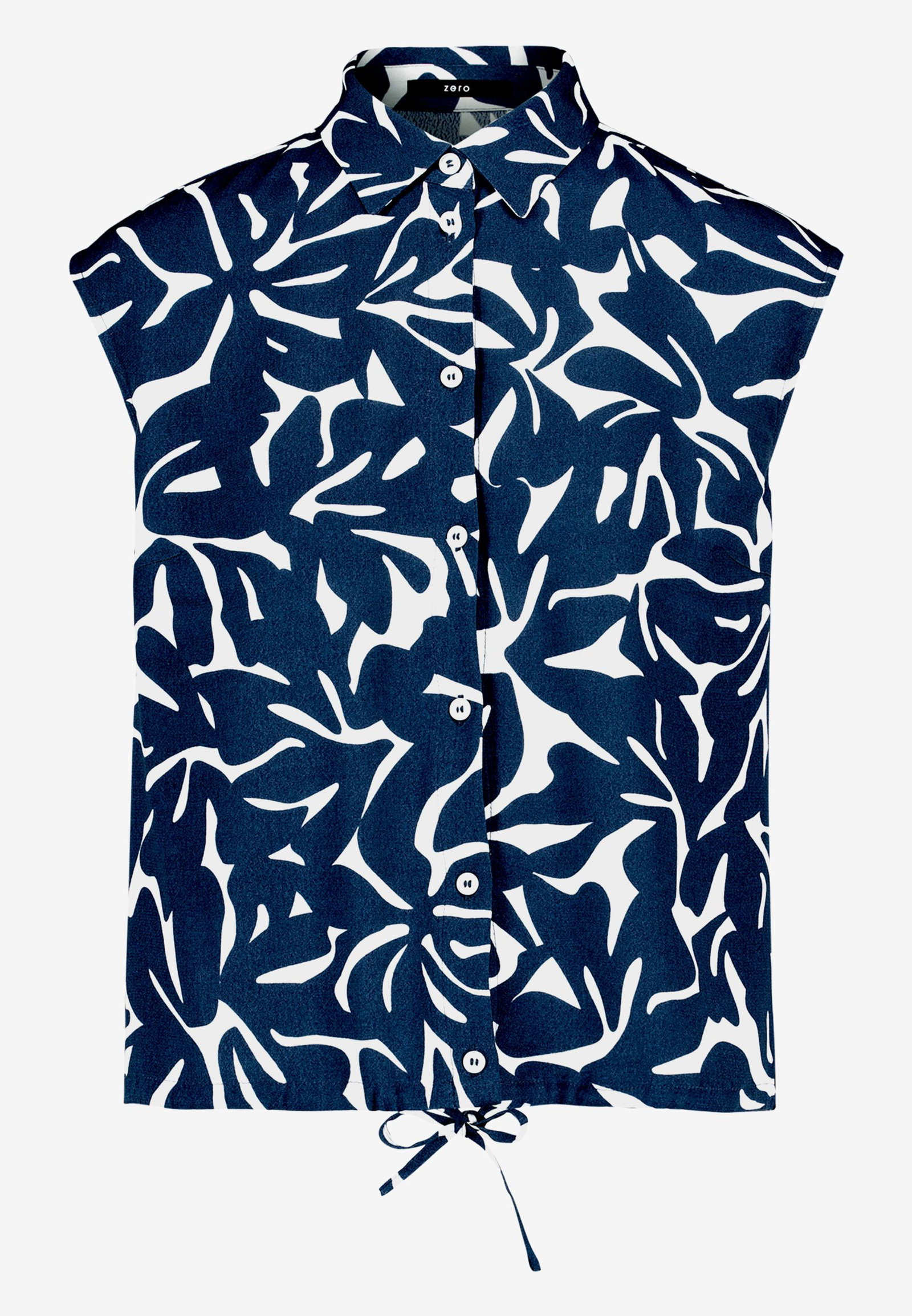 Zero |  Zero Druckbluse  | 38