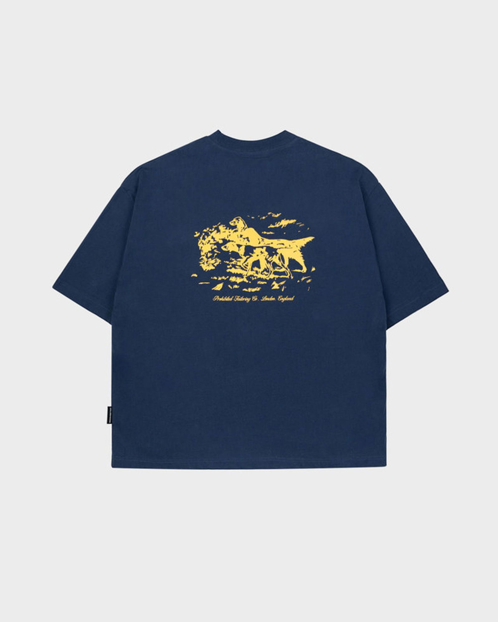 8039c51fa2c8a3d028b6e78d8dd512b7 Prohibited | Prohibited T-Shirt "Drift Hunt Tee" | XXL | navy