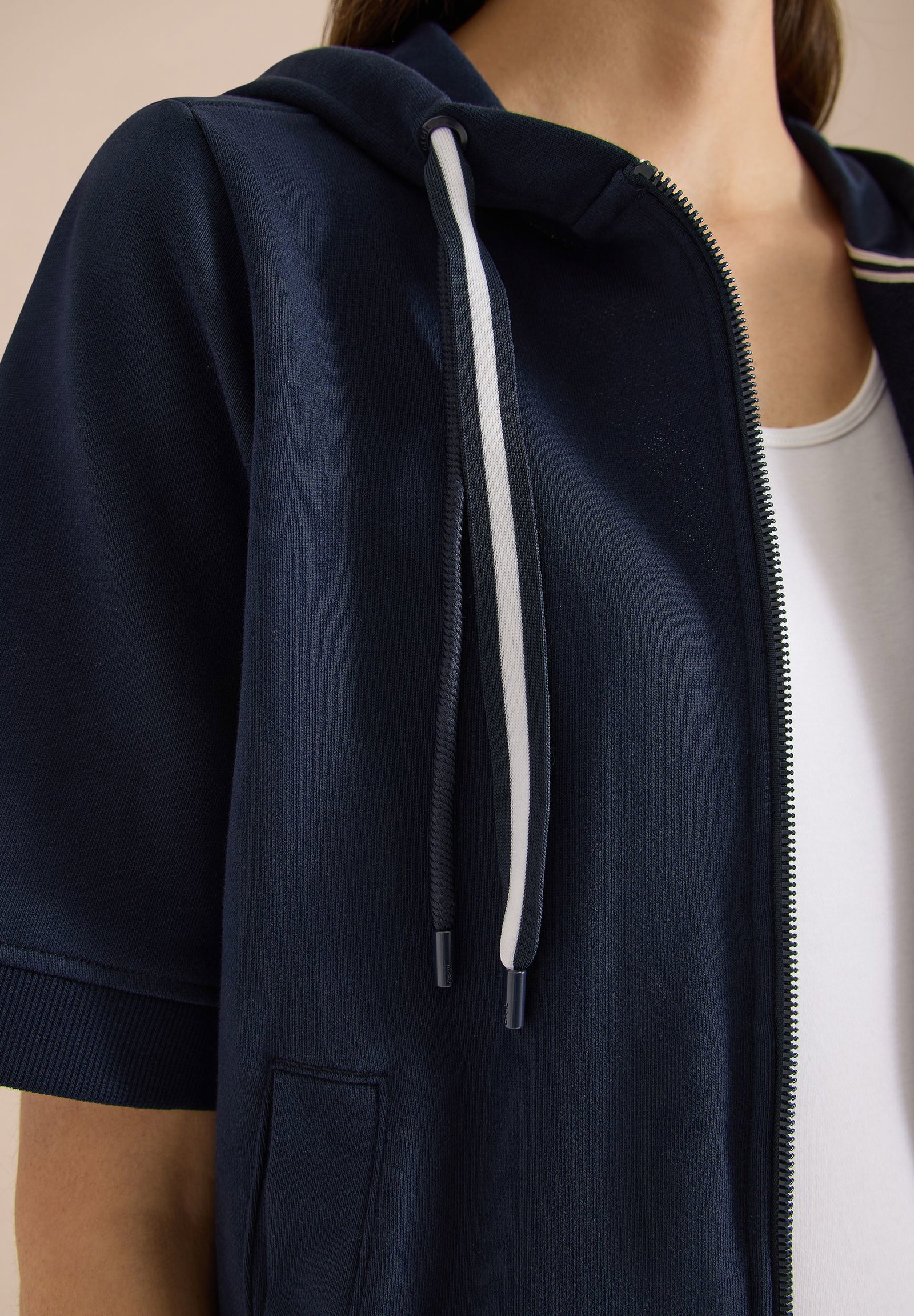 CECIL |  CECIL Sweatjacke  | S | universal blue