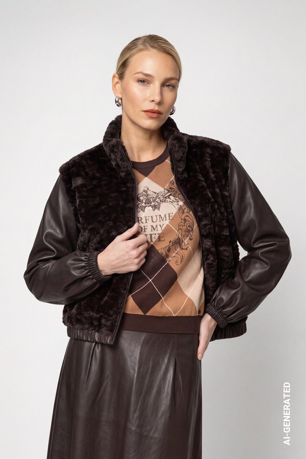 Jacke, black coffee #2