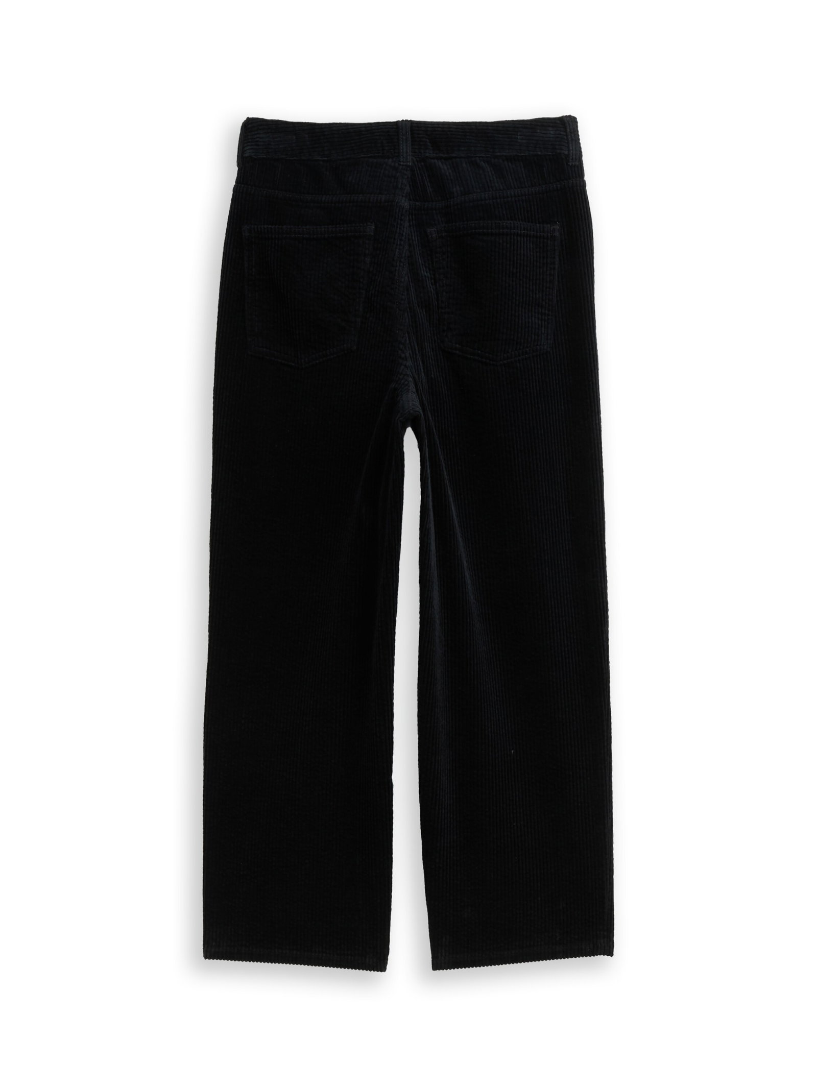 corduroy baggy pants, heavy black #2