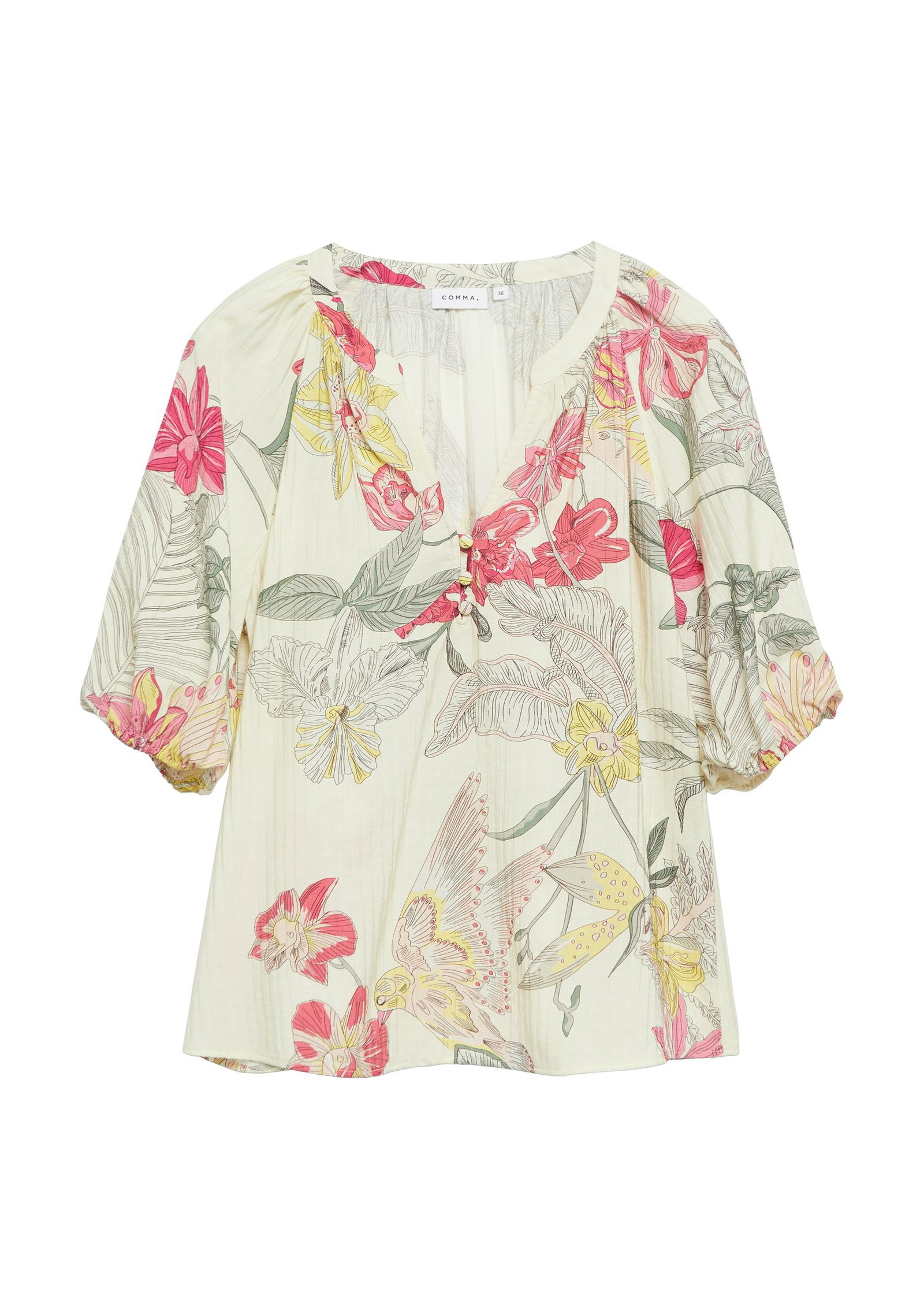 6d712b34dff183f5cfb5d77081ffe01e Comma | Comma Druckbluse | 46