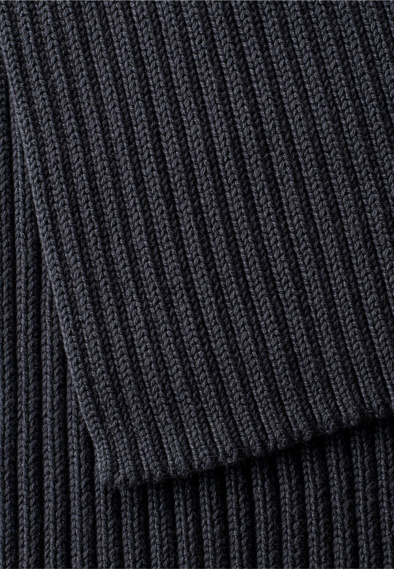 Camel Active |  Camel Active Strickschal aus Organic Cotton | OS | asphalt