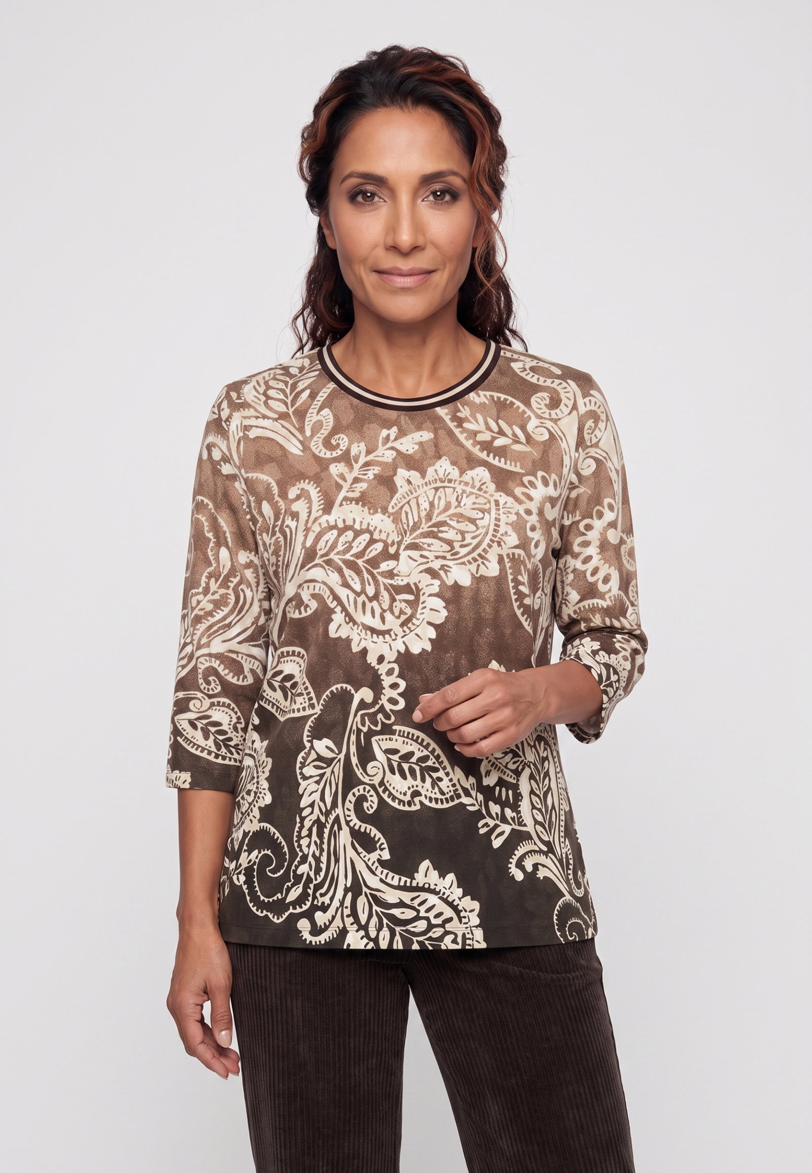 T-Shirt Long Sleeves, Coffee Bean #3