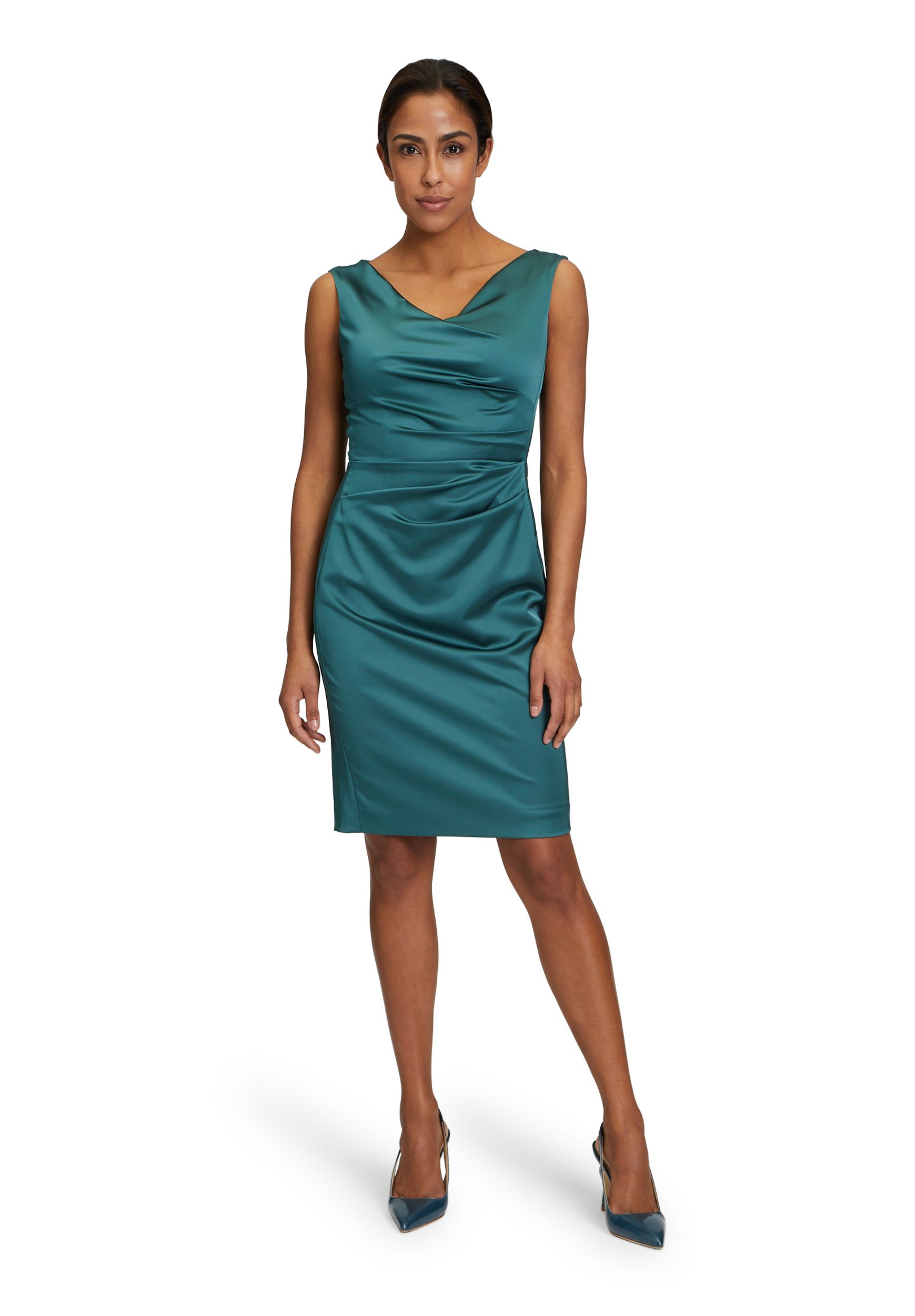 Vera Mont |  Vera Mont Kurzes Kleid  | 46 | dark emerald