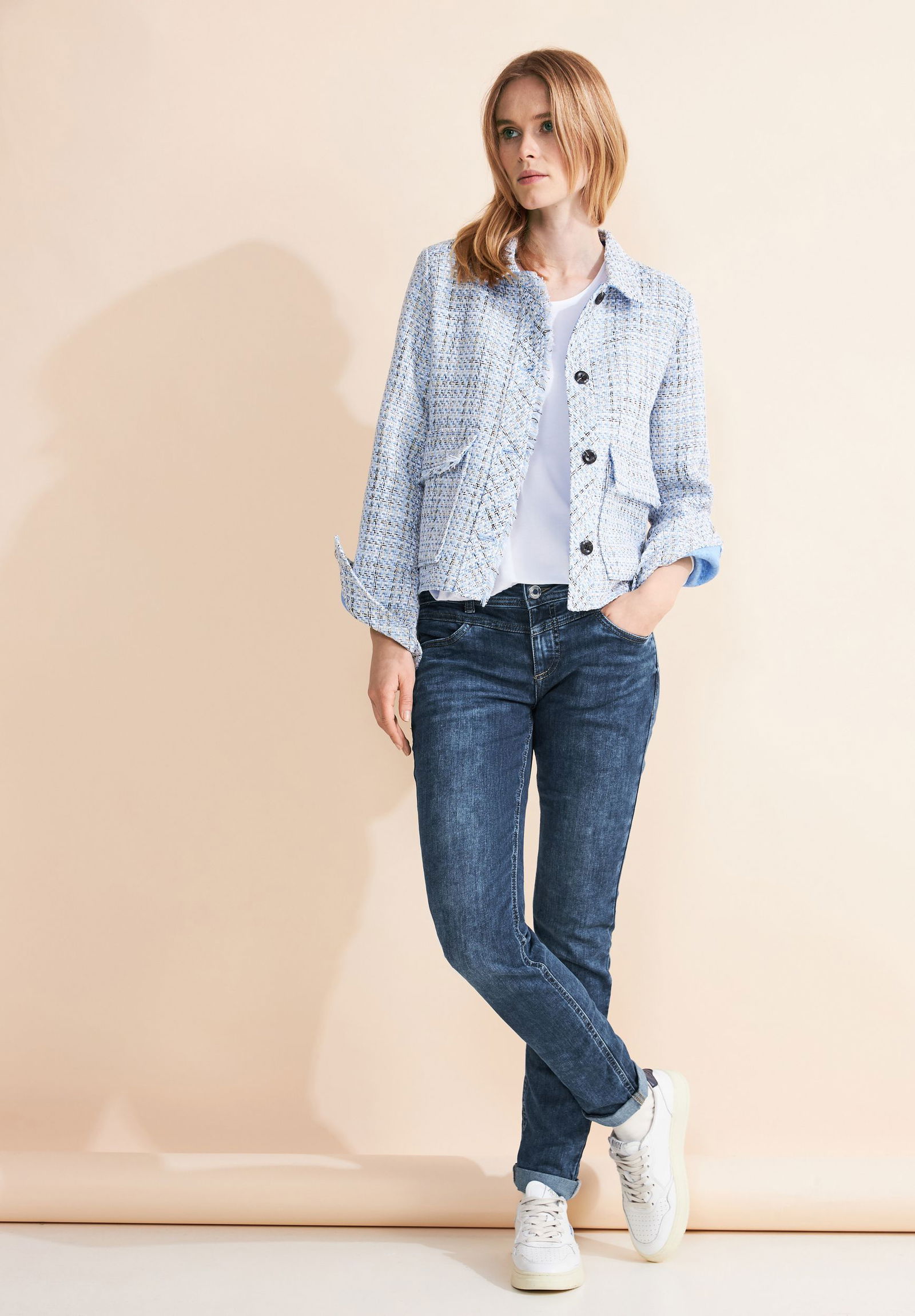 Street One |  Street One Schmale Hose  | 34/32 | deep indigo used wash