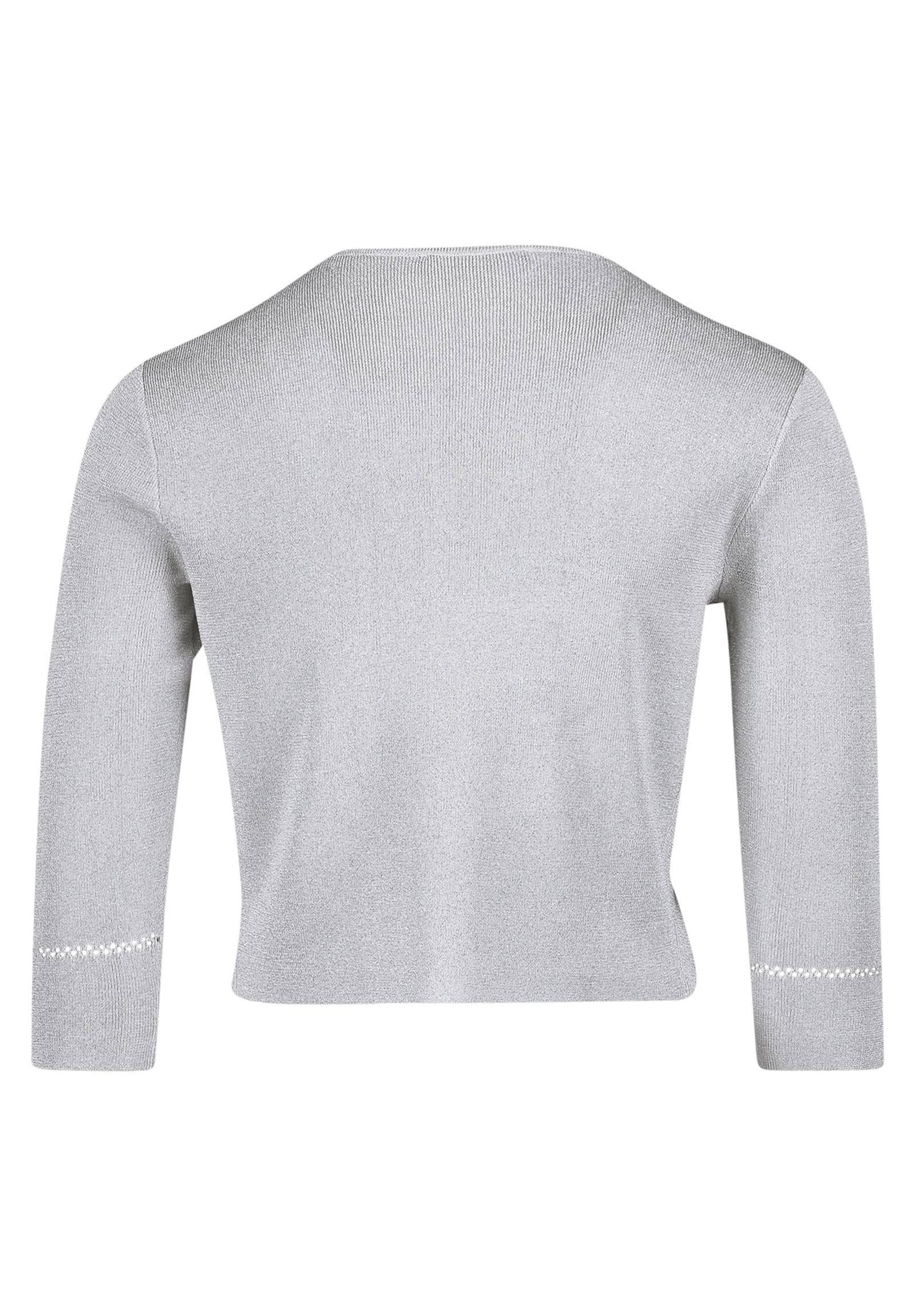 Vera Mont | Vera Mont Strickbolero | XL | grau/silber