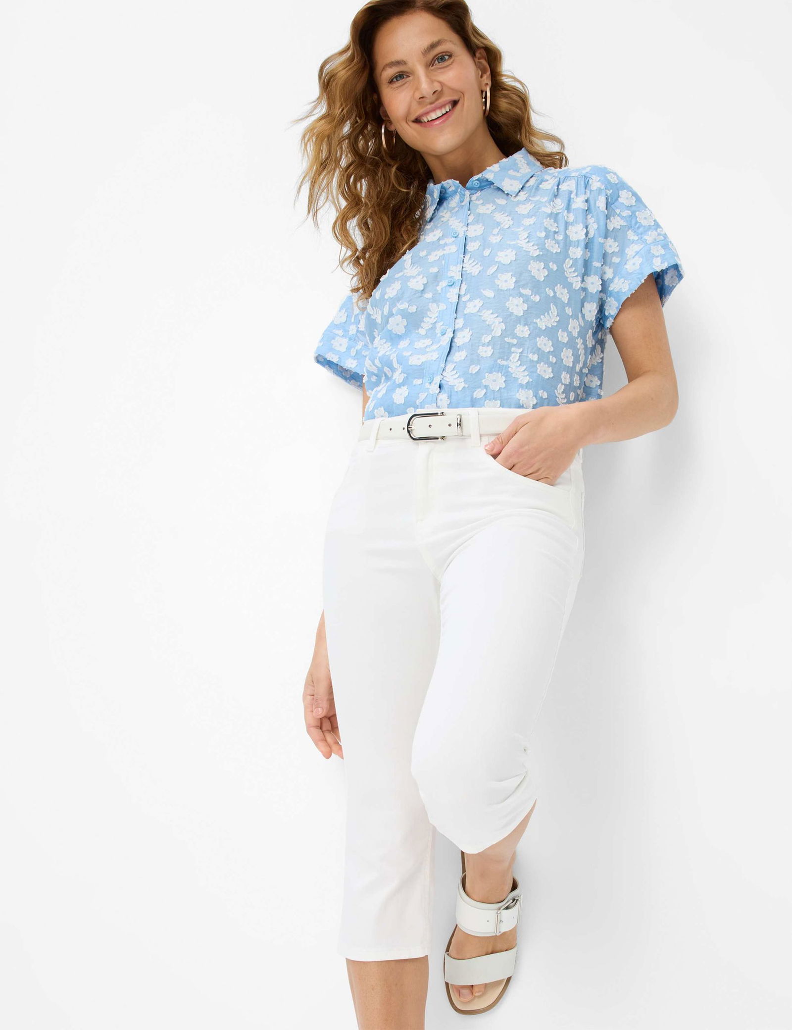 Brax |  Brax 7/8-Jeans Style "Shakira C" | 40 | white