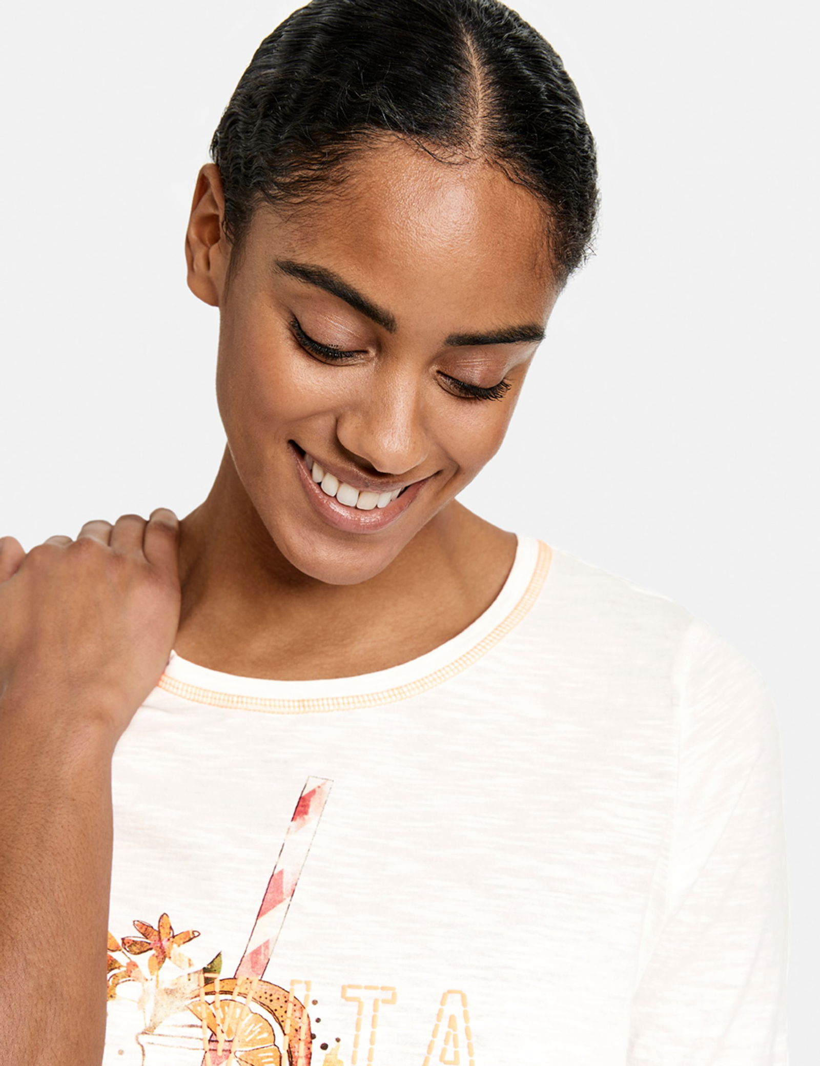 Halbarmshirt aus Bio-Baumwolle