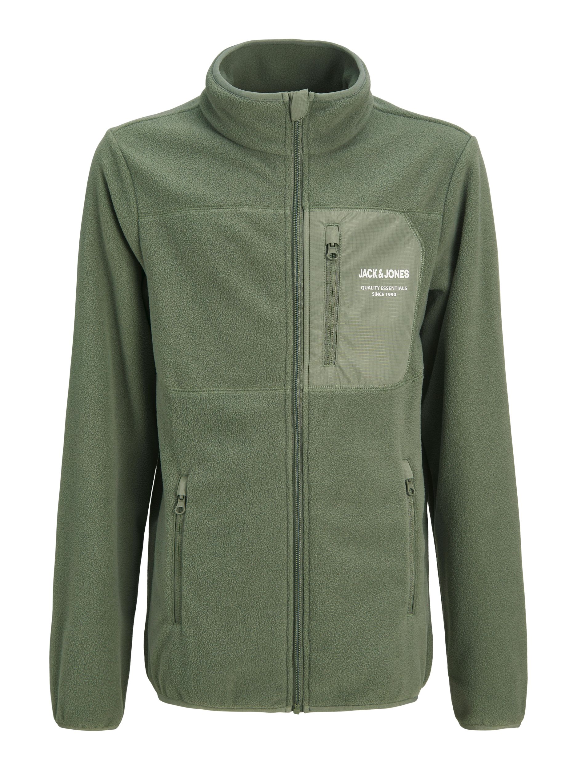 Jack&Jones |  JJTHEO FLEECE JACKET JNR | 140 | agave green