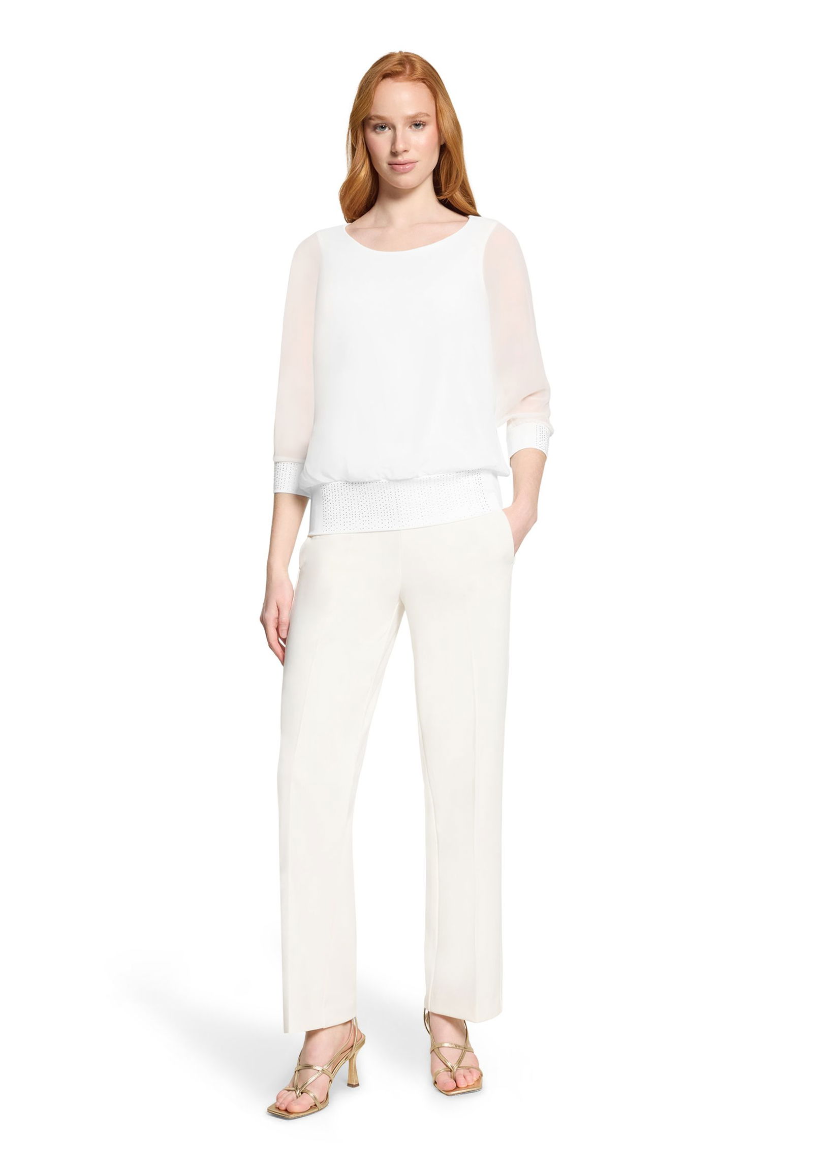 Vera Mont |  Blusenshirt | 48 | rohweiß