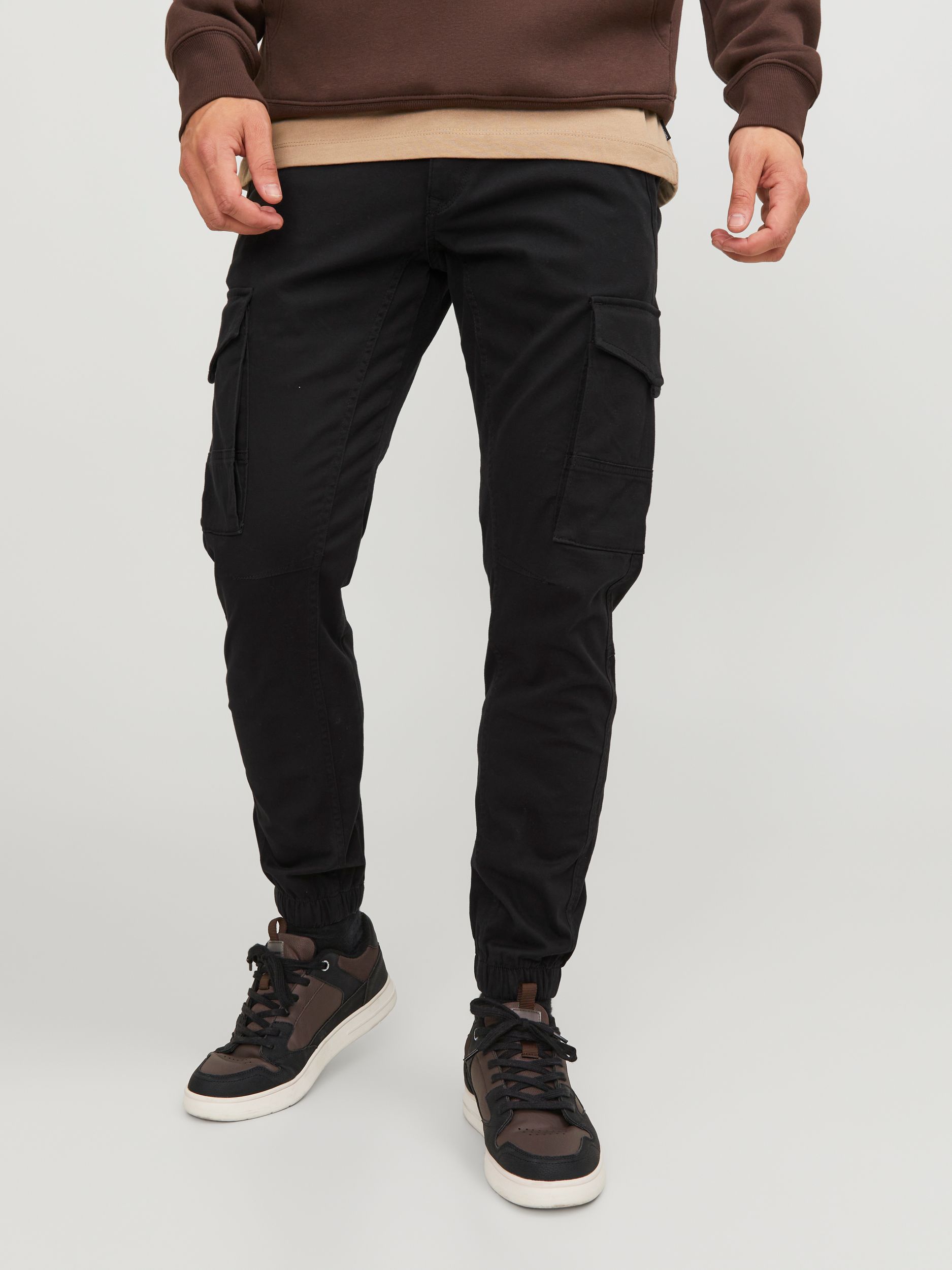 Jack&Jones |  Jack&Jones Tapered Fit Jeans  | 36/34 | black