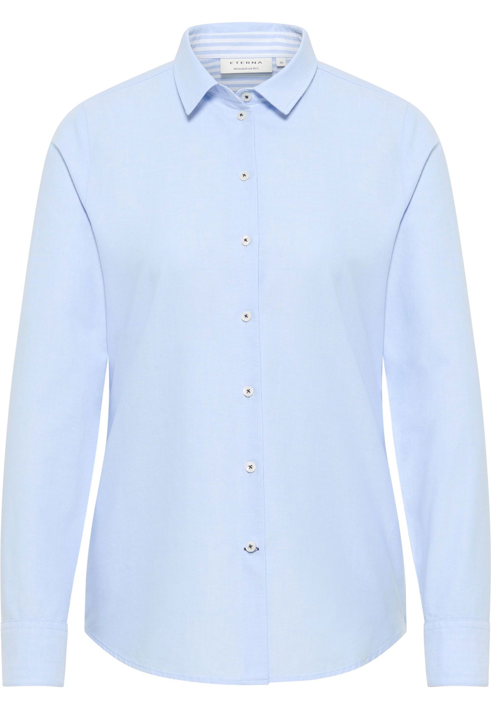 Eterna |  Eterna Oxford Shirt Hemdbluse | 46 | hellblau