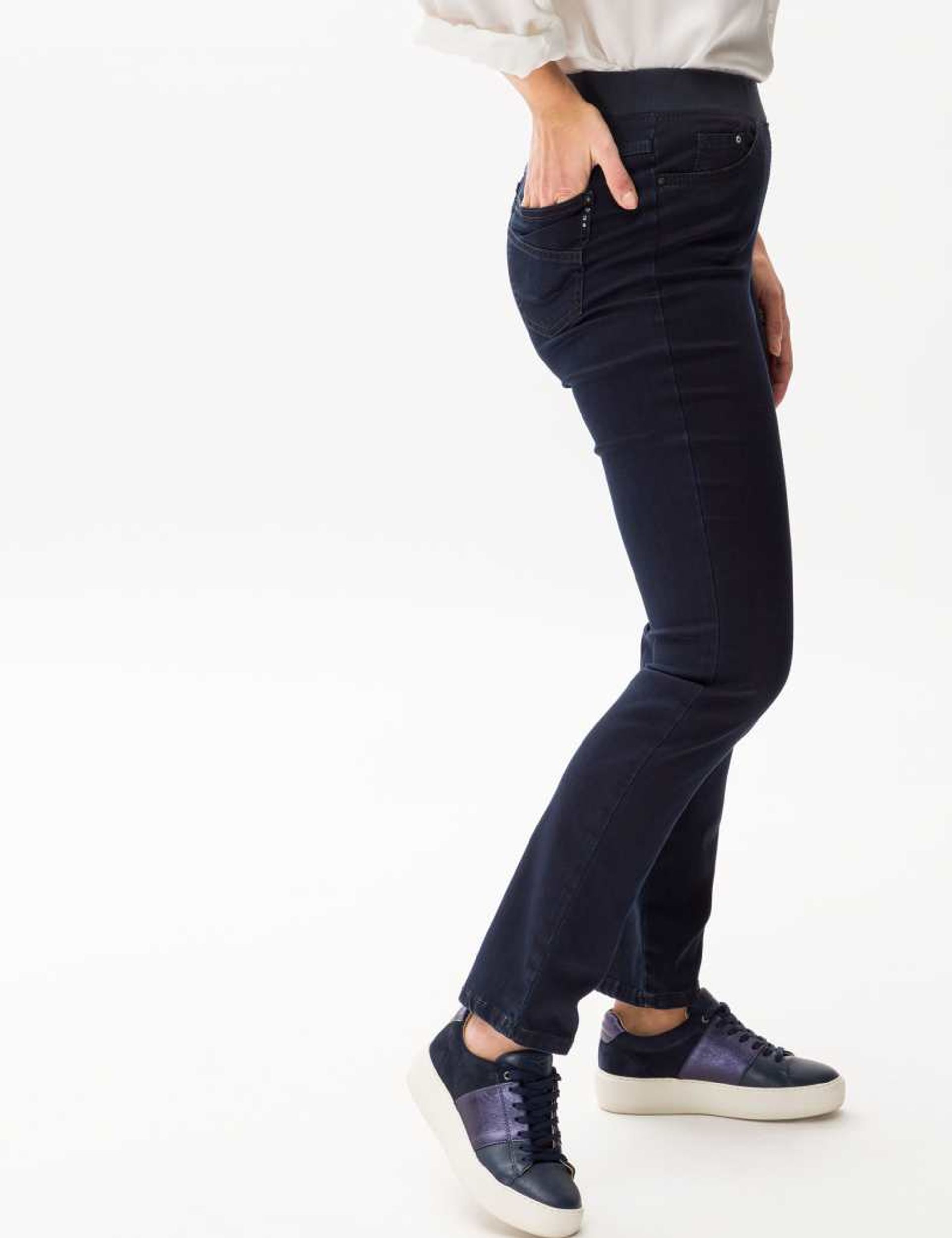 Raphaela by Brax |  Raphaela by Brax Five-Pocket-Hose "Style Pamina" | 18 | dark blue