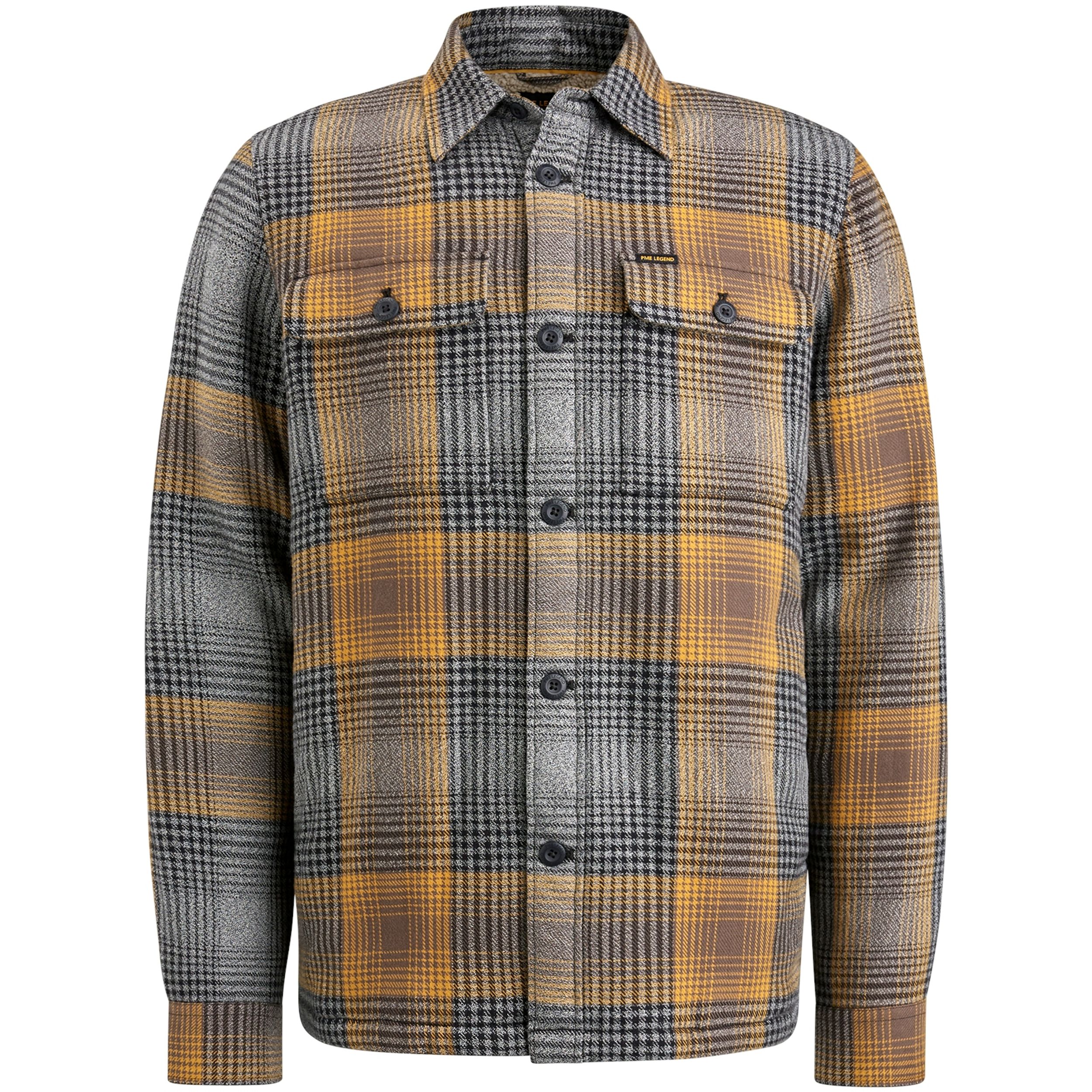  |  Long Sleeve Shirt Fur Lined Yd Check | L