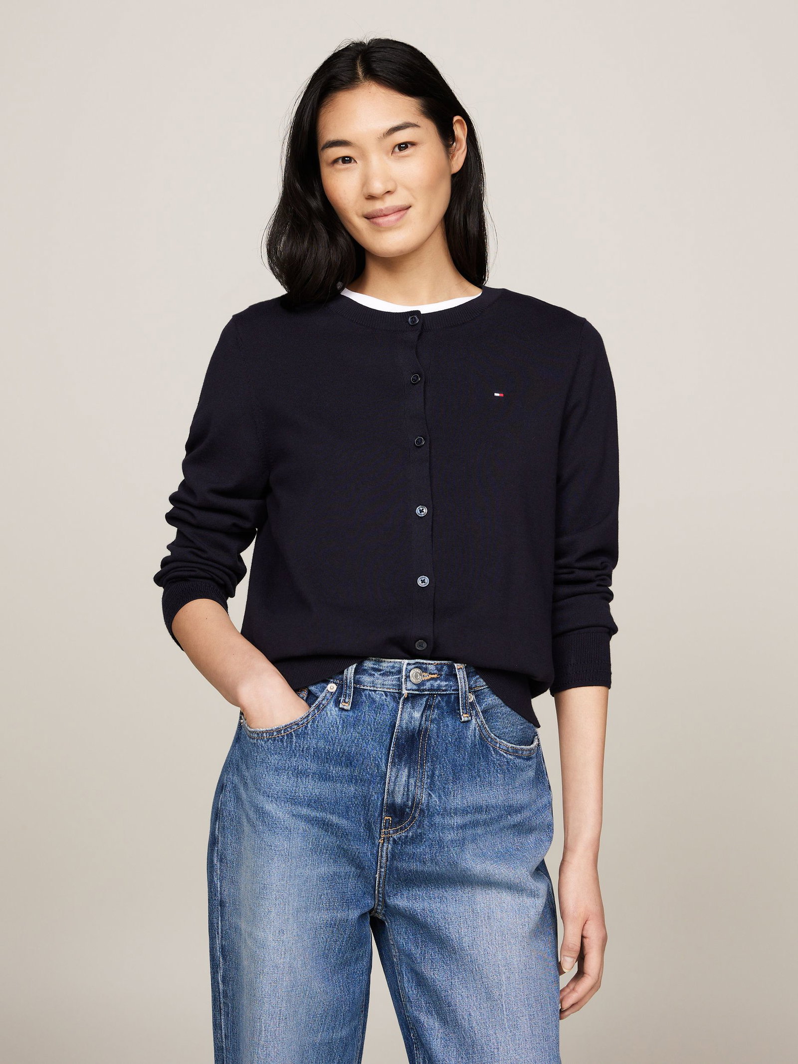 Tommy Hilfiger Jersey Stitch  Cardigan #1
