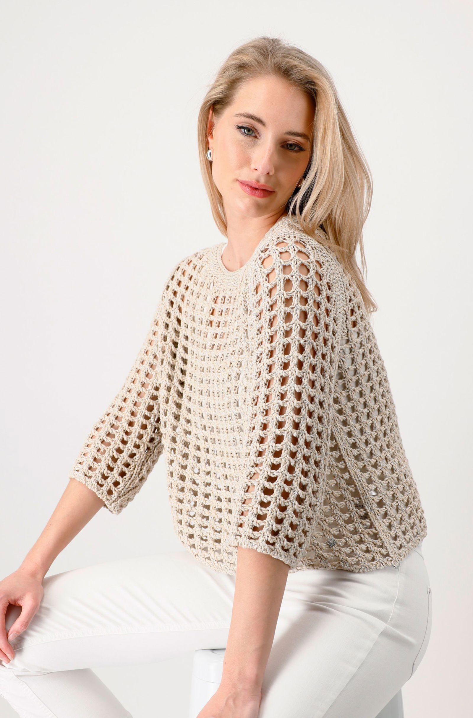 5aacd0f3ca59dc7a348fbe387111c3a7 Monari | Monari Pullover | 46 | camel