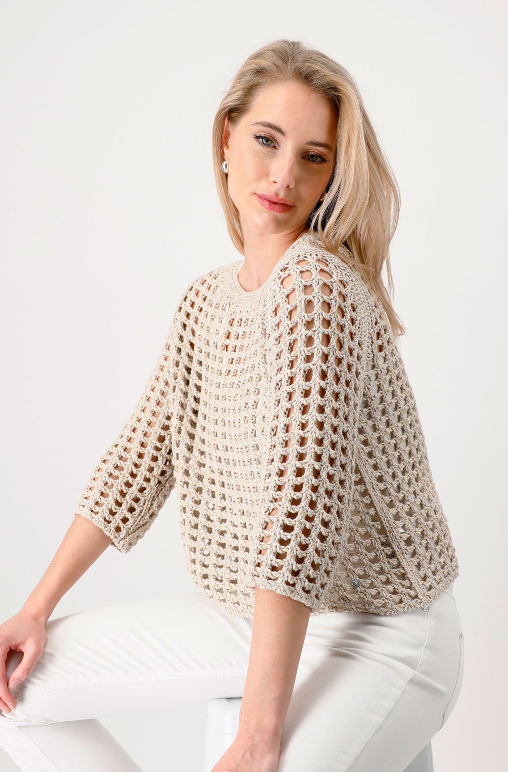 Monari |  Monari Pullover  | 46 | camel