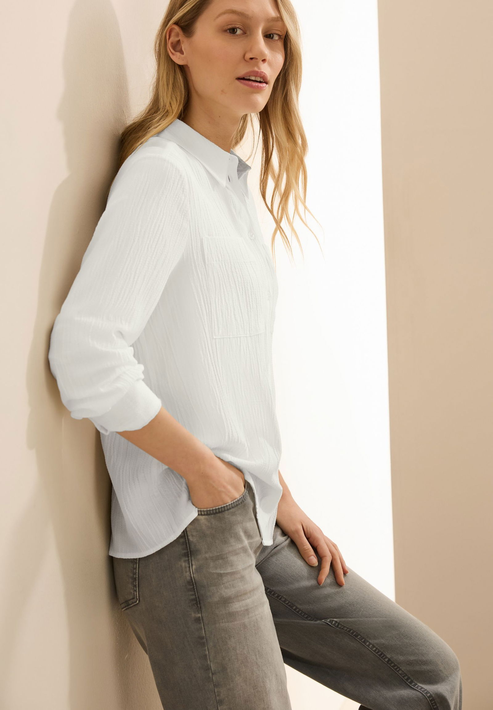 CECIL |  CECIL Businessbluse  | L | vanilla white